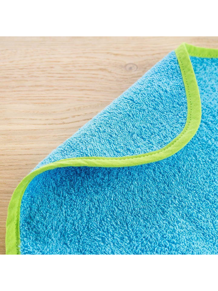 Wörner 2er Set Riesen-Lätzchen mit Druckknöpfen - Ozean Limone in blau,gruen günstig kaufen onesize