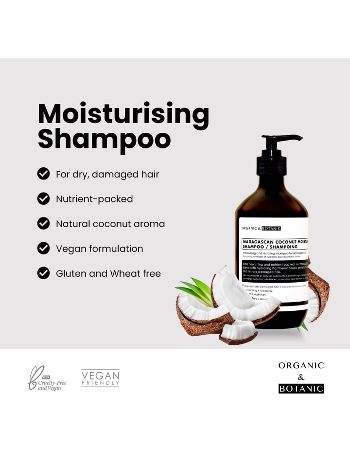 Dr Botanicals Kit Name - Organic & Botanic Madagassisches Kokosnuss-Shampoo & Conditioner günstig kaufen onesize