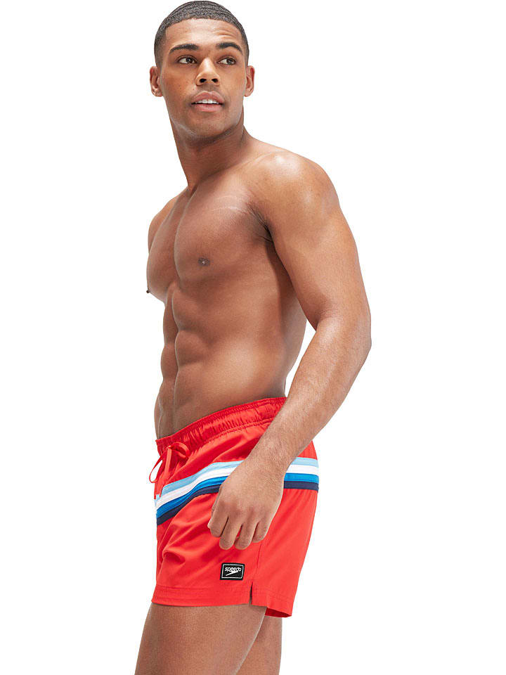 Speedo Badeshorts in Rot günstig kaufen