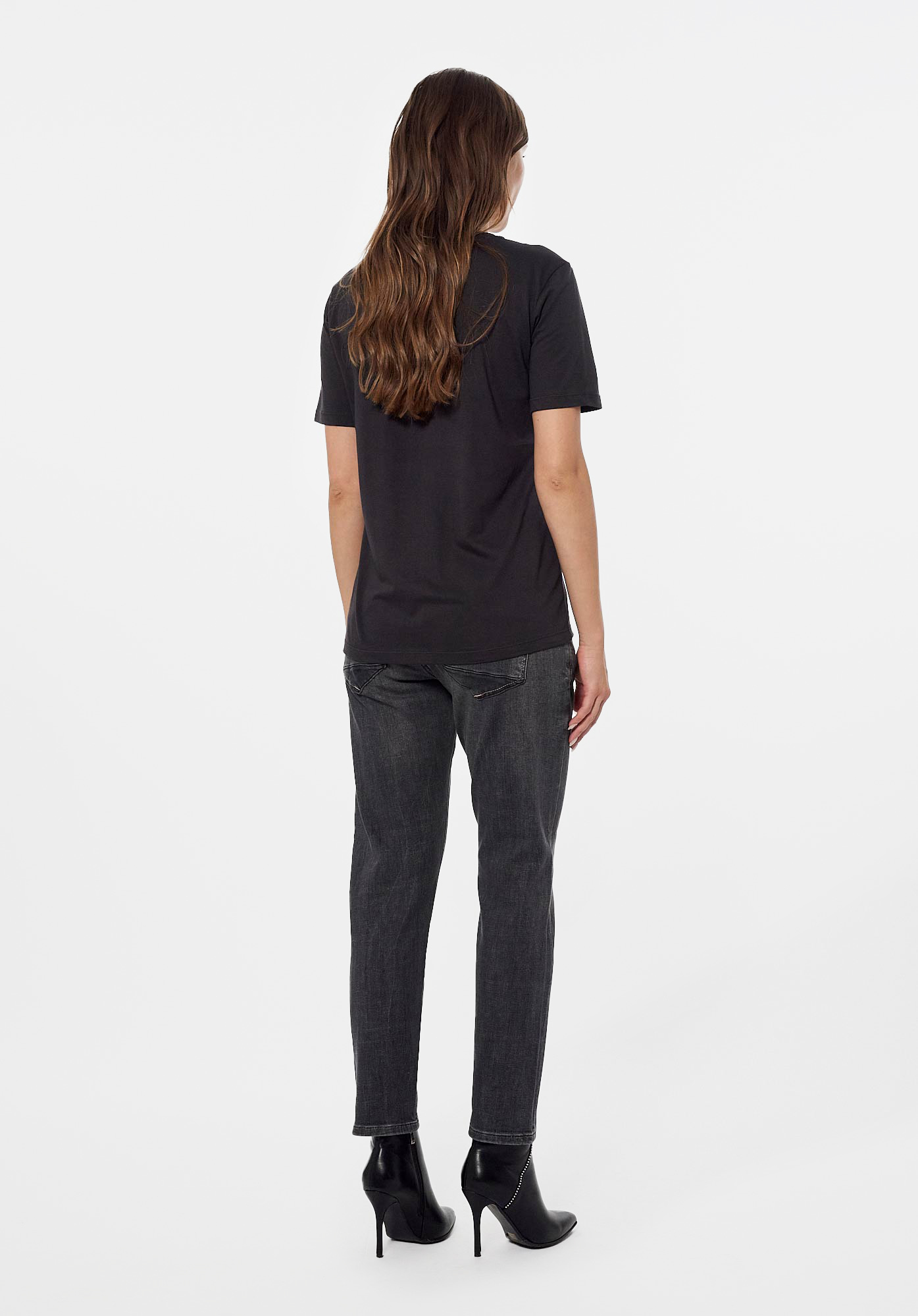 FAGE   T-shirt gris femme