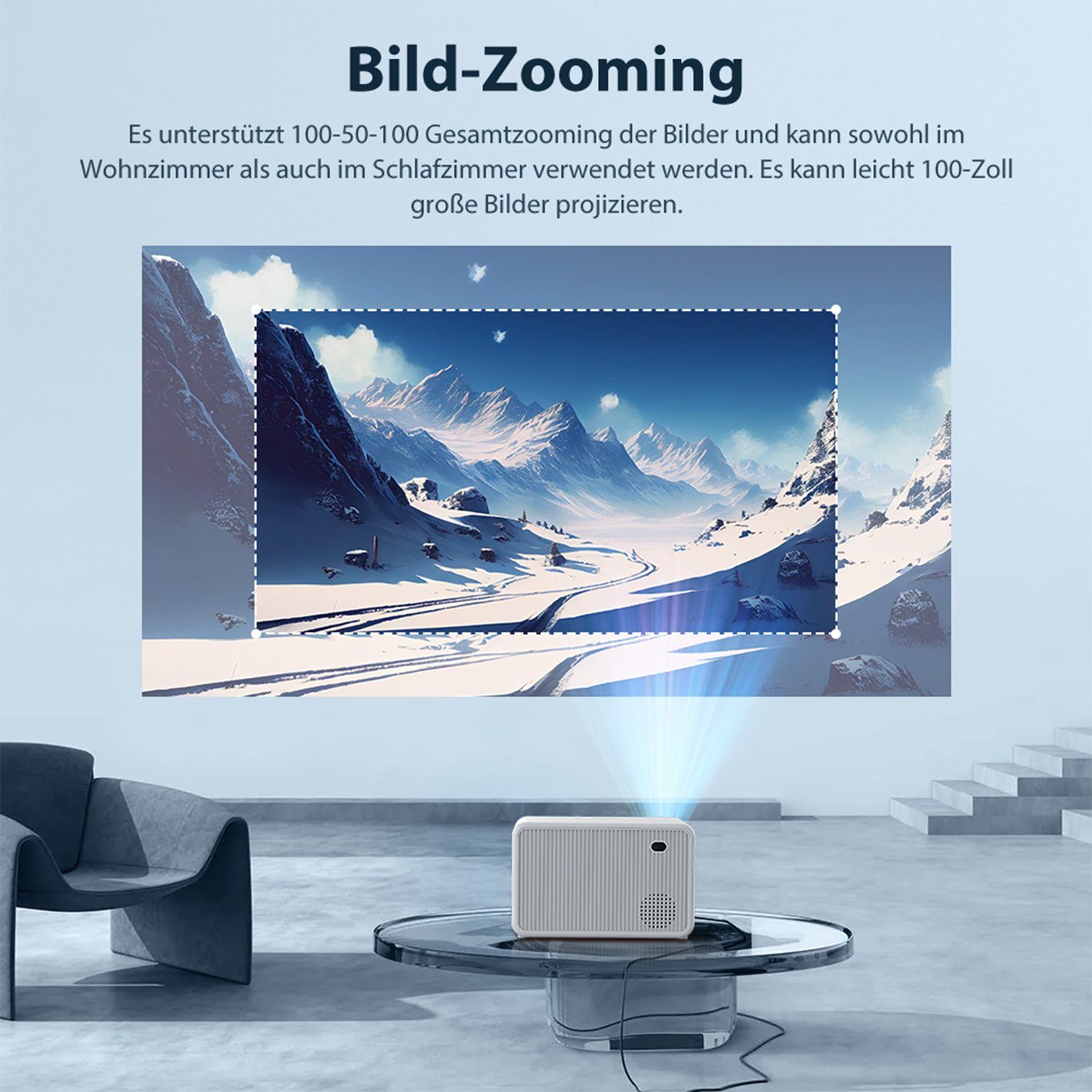 iscooter Native 1080P Full HD LCD-Beamer LCD-Beamer (11000 lm, 10000:1, 1920 x 1080 px)
