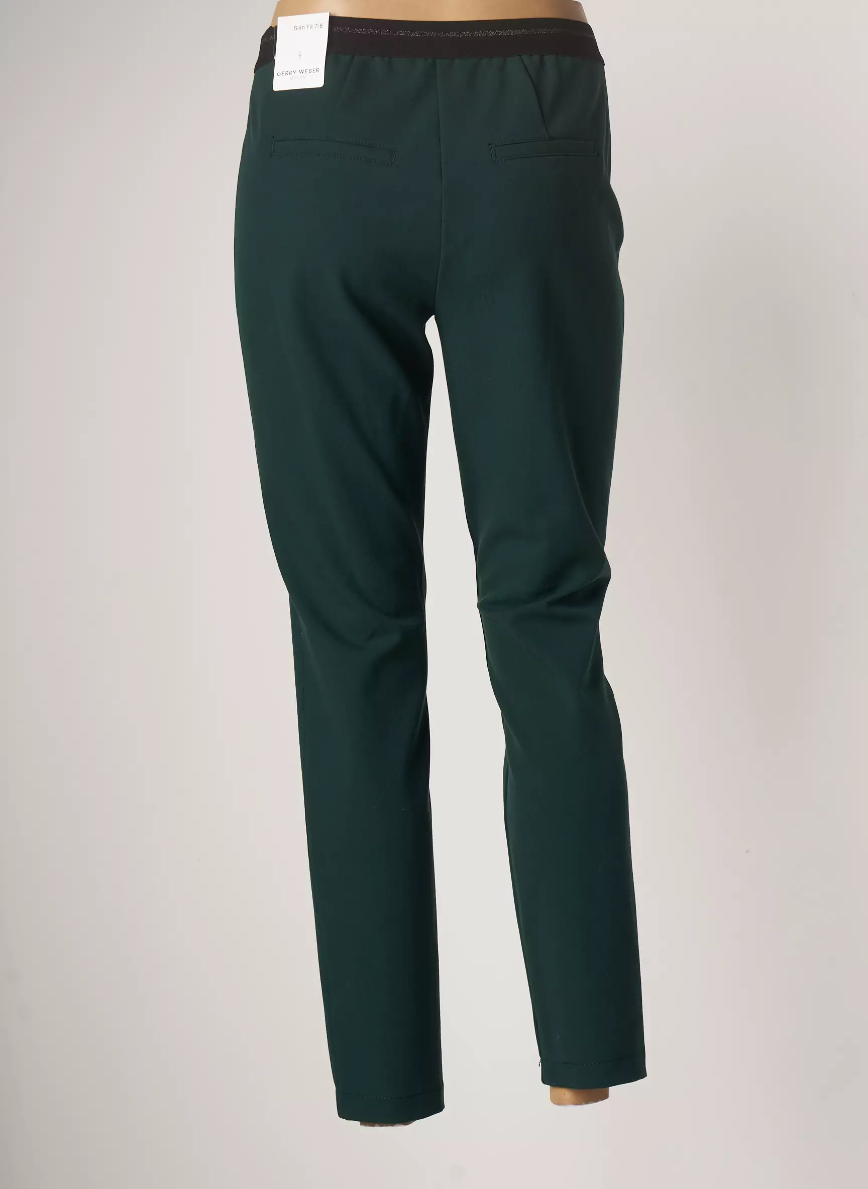 Gerry Weber Pantalon7 8 Femme couleur vert