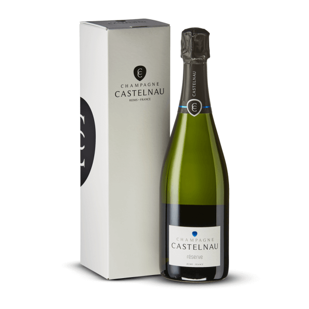 Champagne Castelnau Brut Réserve + Etui