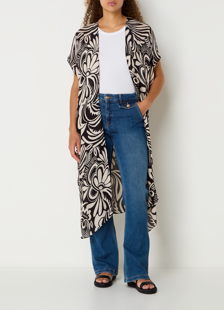 Gerry Weber Hienoneulottu poncho kuvioinnilla
