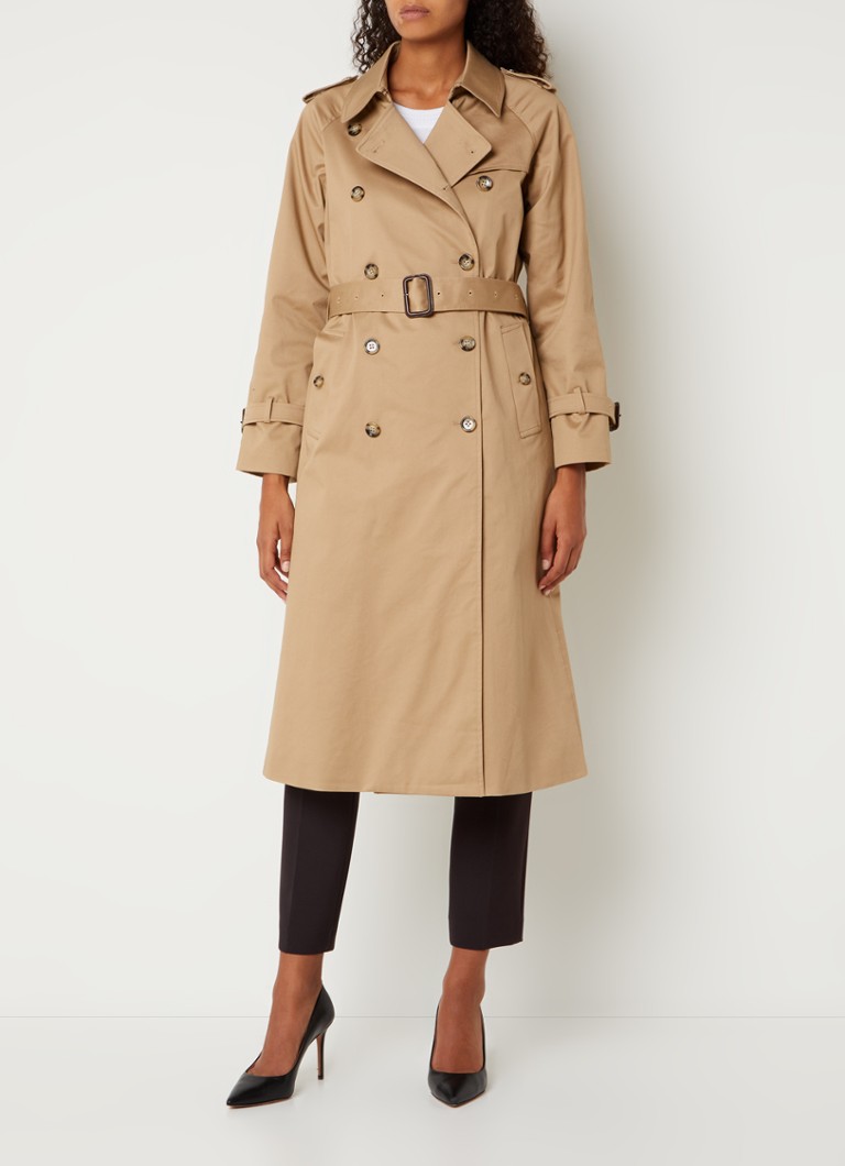 Trench cu două rânduri de nasturi și curea de la Gerard Darel Serge