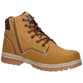 Top Gun Schnür Boots in gelb
