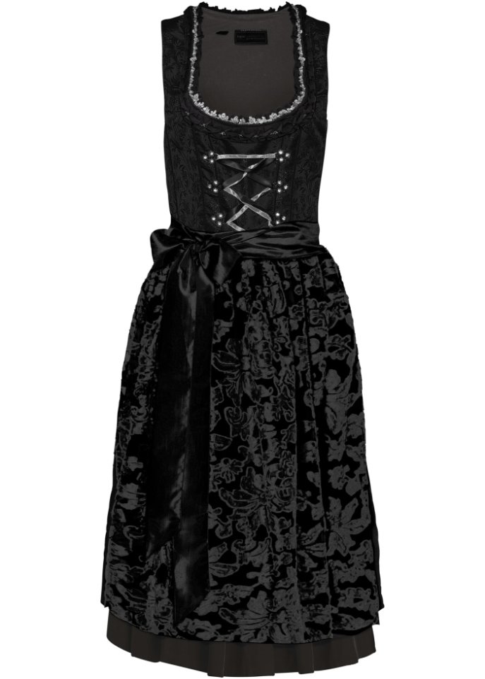Dirndl mit Pailletten Schürze (2-tlg.Set)