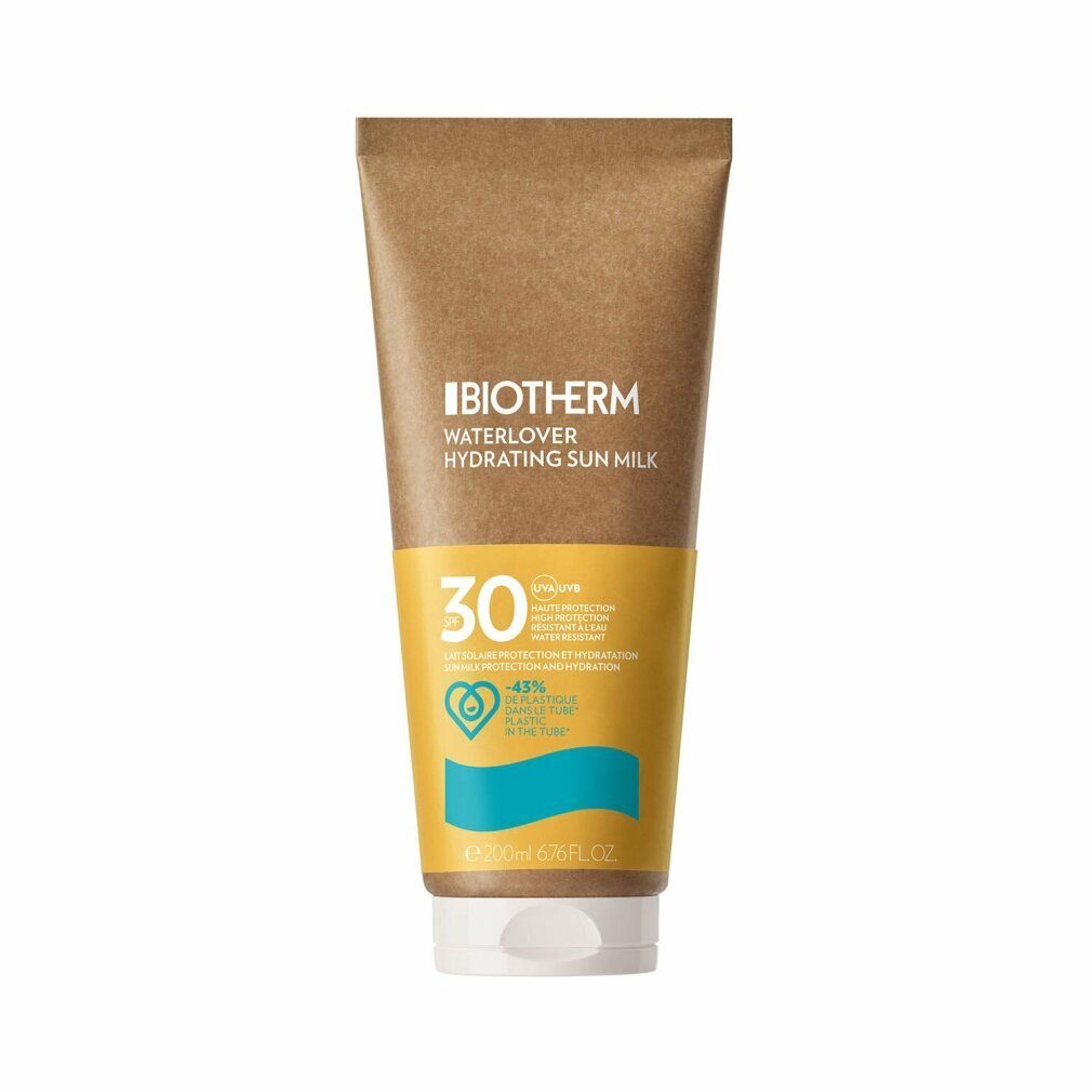 BIOTHERM Sonnenschutzpflege SUN WATERLOVER hydrating sun milk SPF30 200 ml