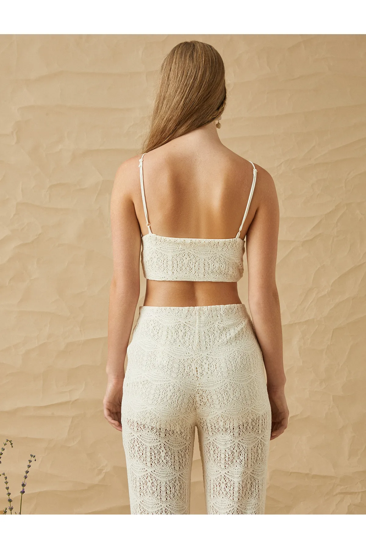 Koton  Riemchen-Bustier mit Fensterdetail