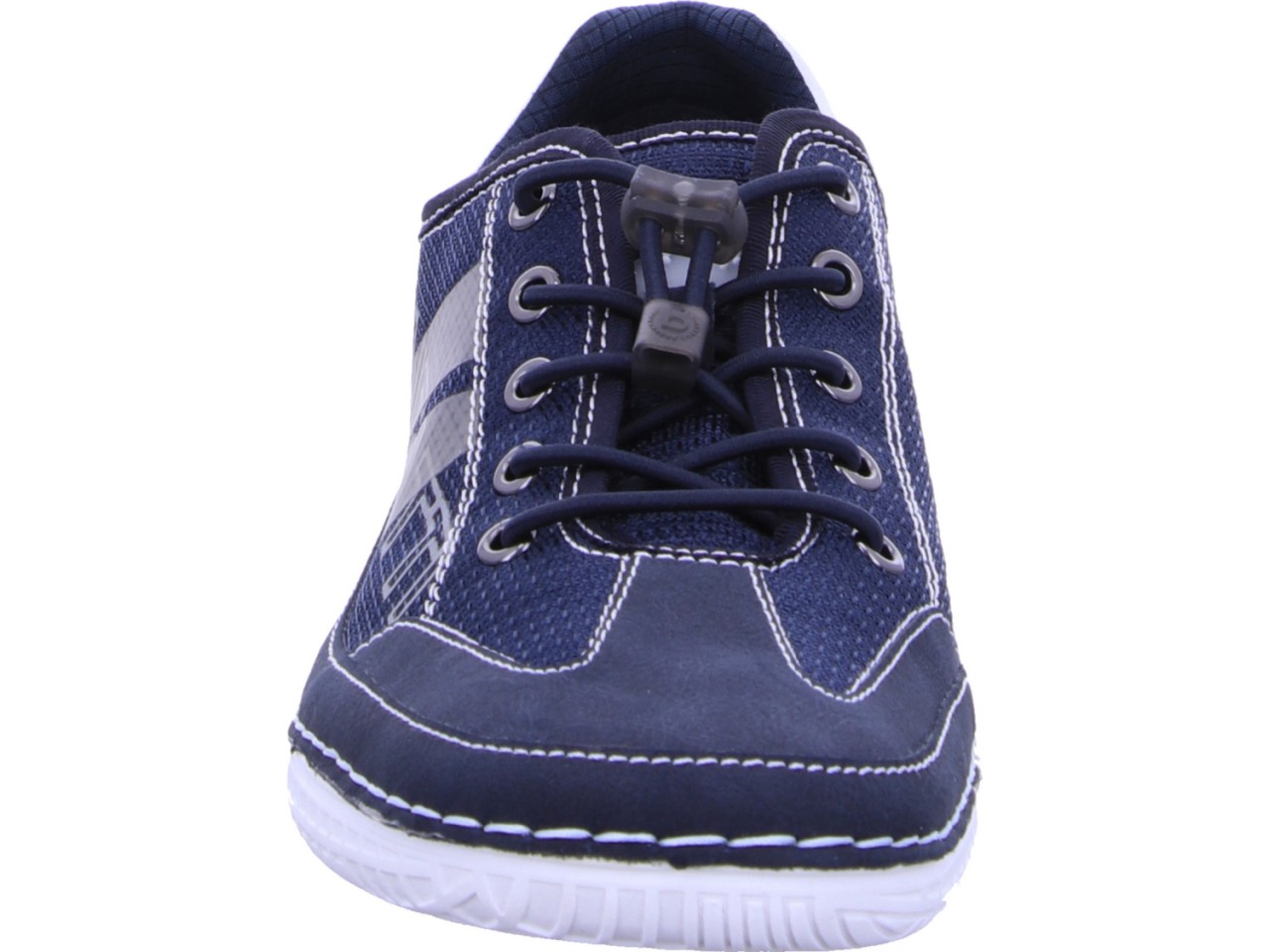 BUGATTI Komfort Slipper blau Bimini
