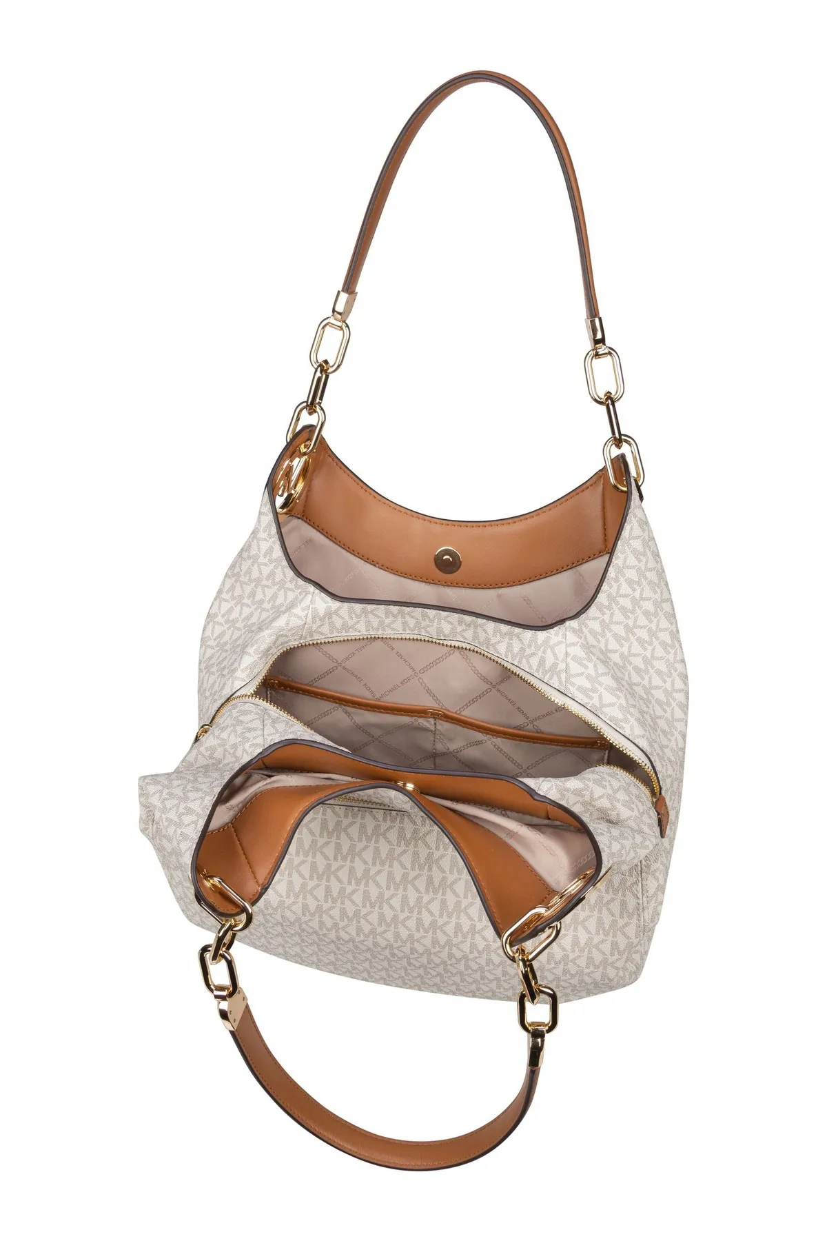 Michael Kors  Handtasche Lillie Large Chain Shoulder Tote MK Signature
