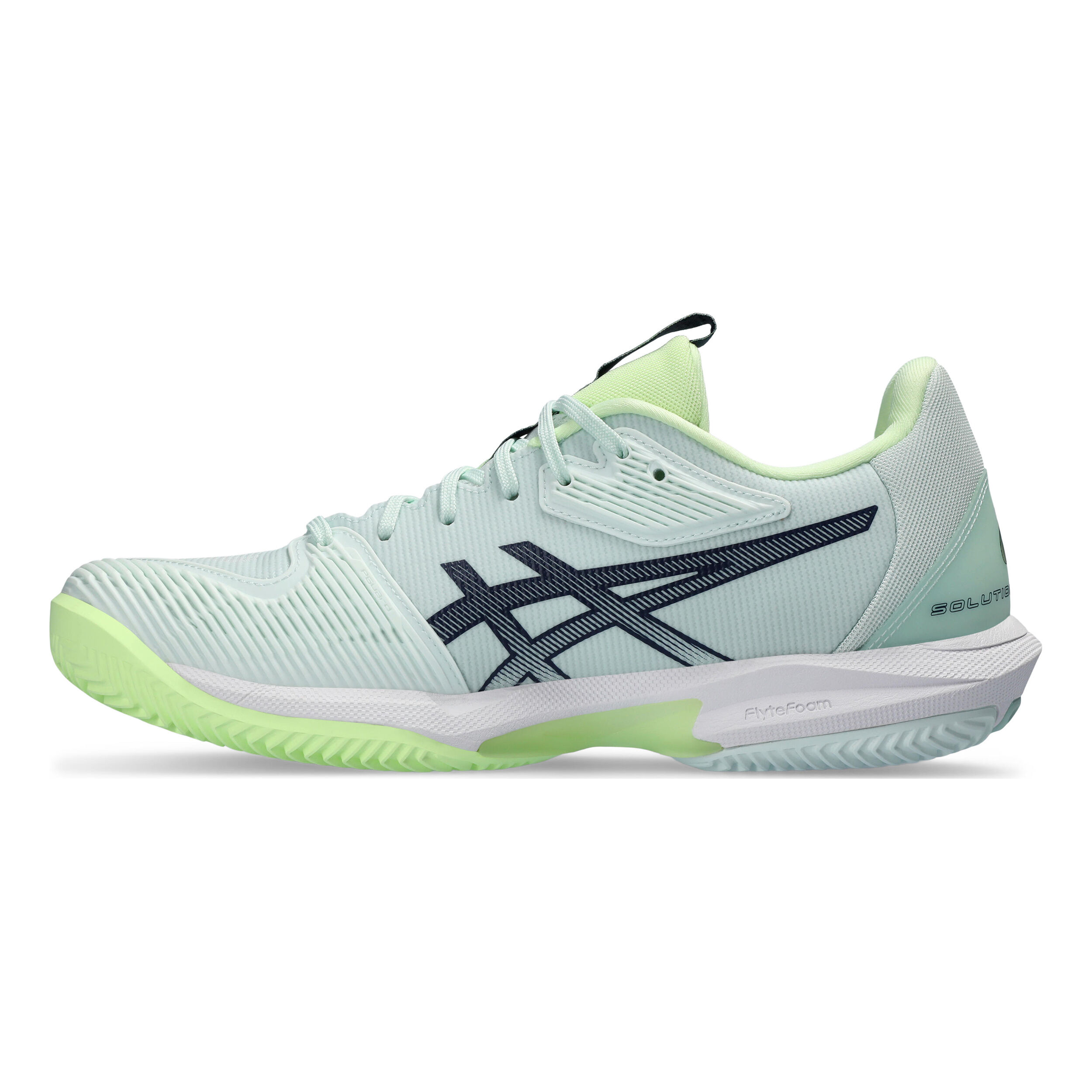 Solution Speed FF 3 Sandplatzschuh Damen - Mint, Dunkelblau