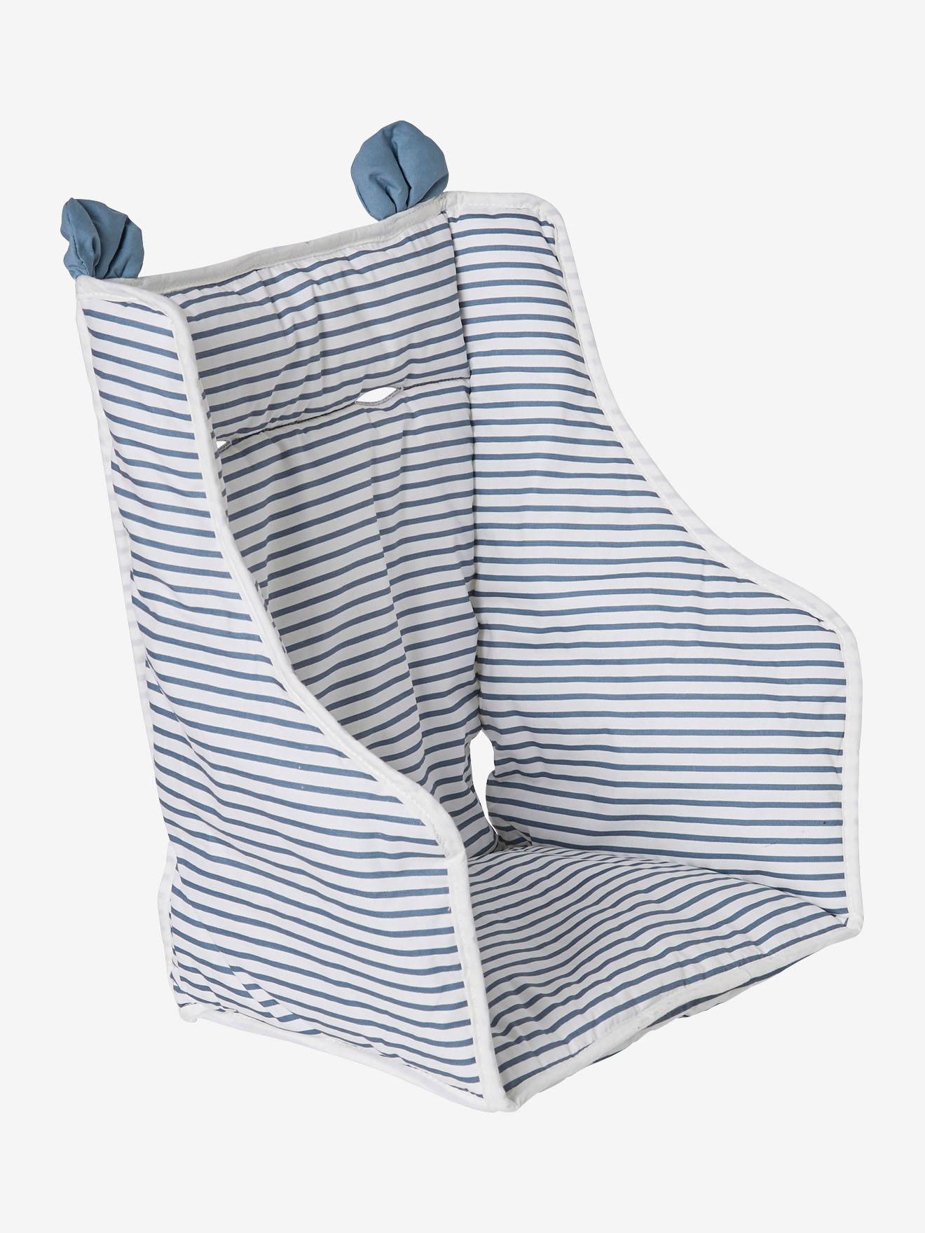 Vertbaudet Sitzkissen für Hochstühle - wollweiß