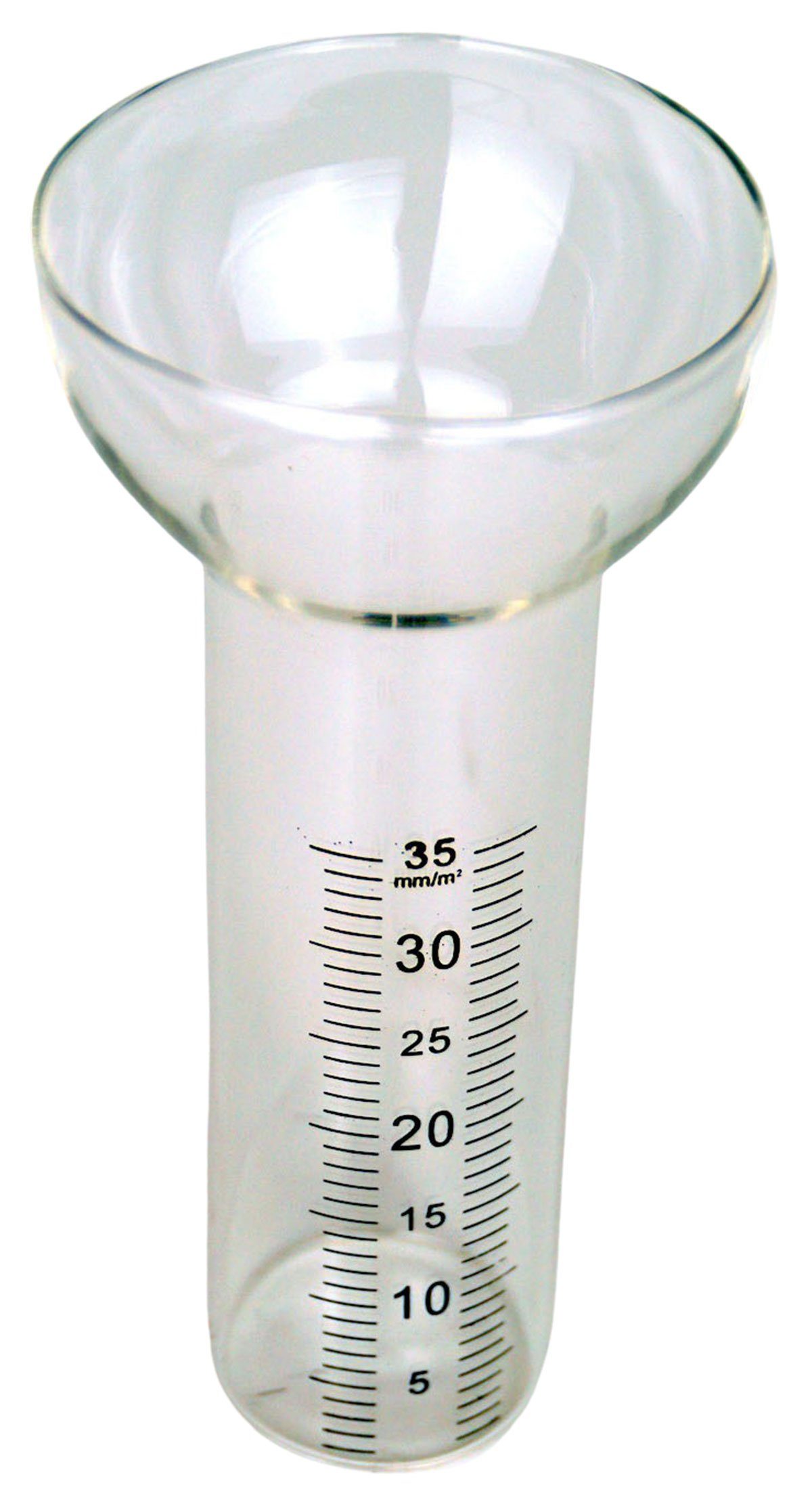 Gartenursel 2tlg Ersatzglas für Regenmesser für Niederschlagsmesser Kelch Regenmesser