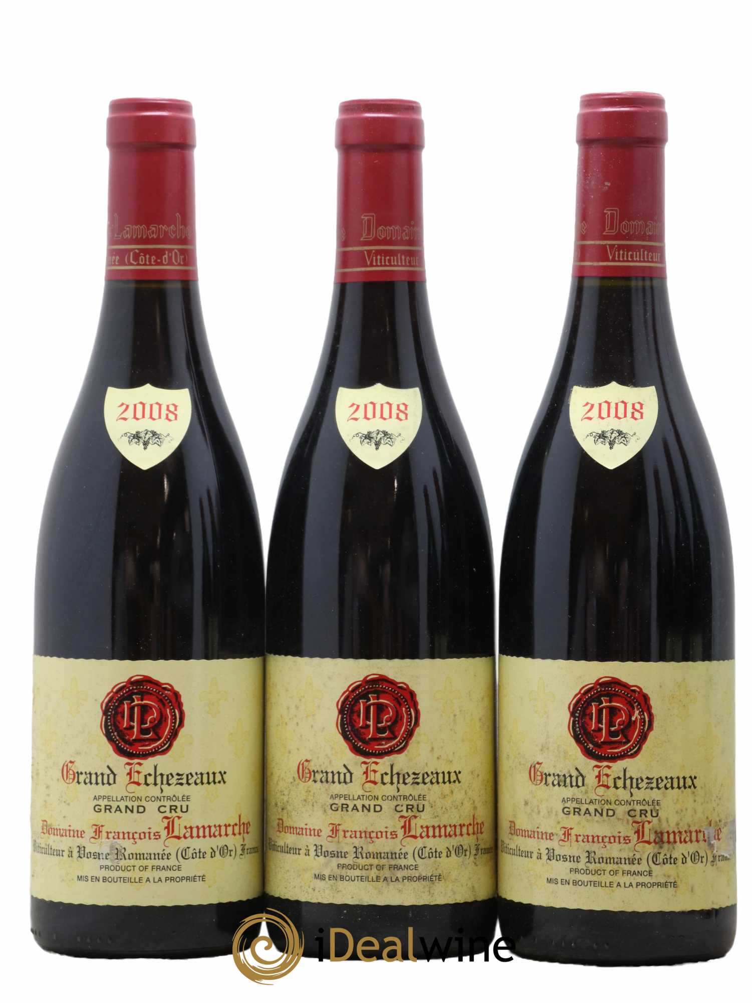 Grands-Echezeaux Grand Cru Lamarche (Domaine)  2008 - Lot de 12 Bouteilles