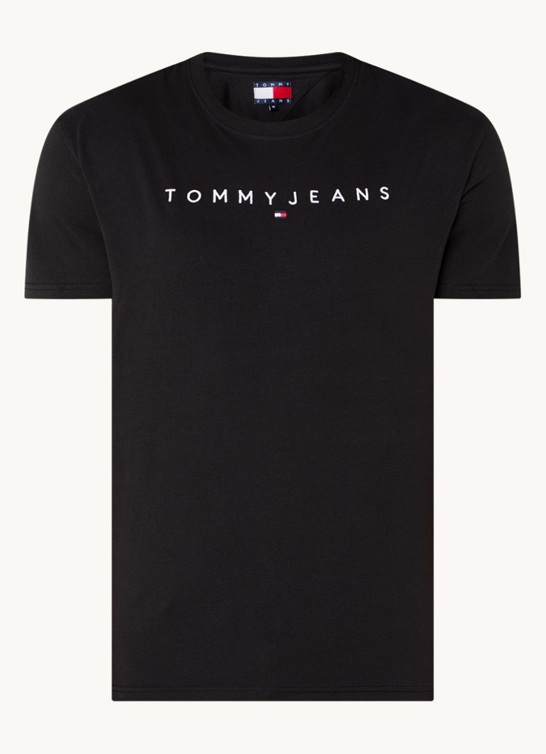 Tricou Tommy Hilfiger cu logo brodat