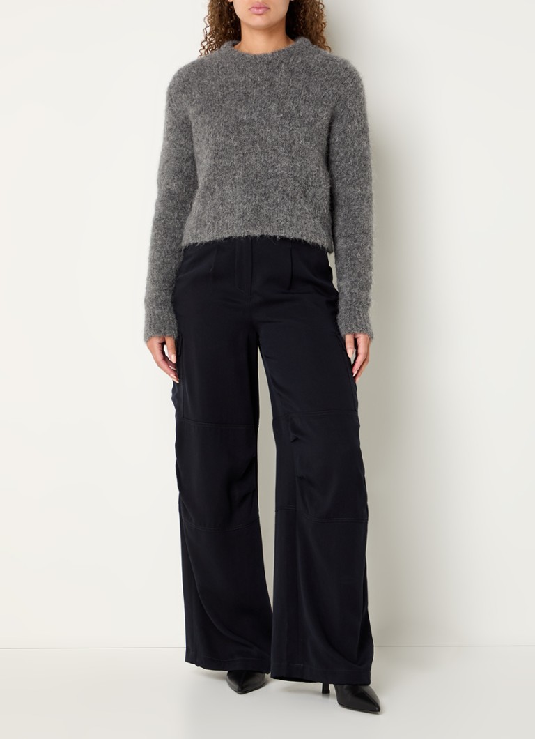 Bellamy Diana chunky knitted sweater in alpaca wool blend