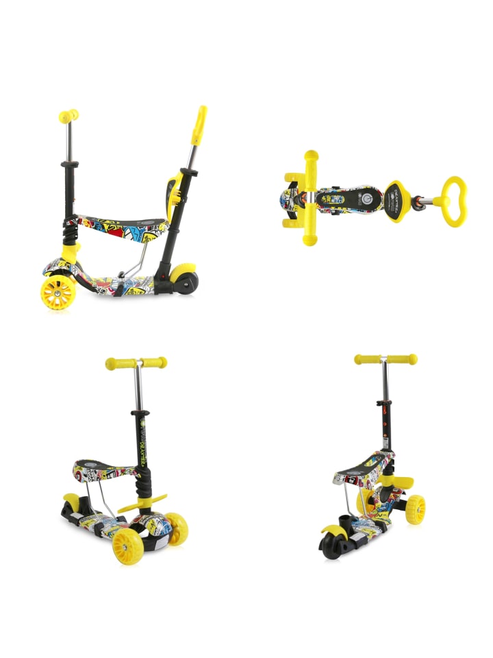 Lorelli Kinderroller Draxter Plus 3in1 in gelb günstig kaufen onesize