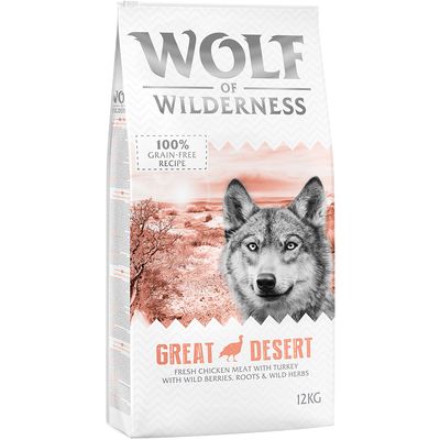 12 kg Wolf of Wilderness + Kaninchenohren gratis!