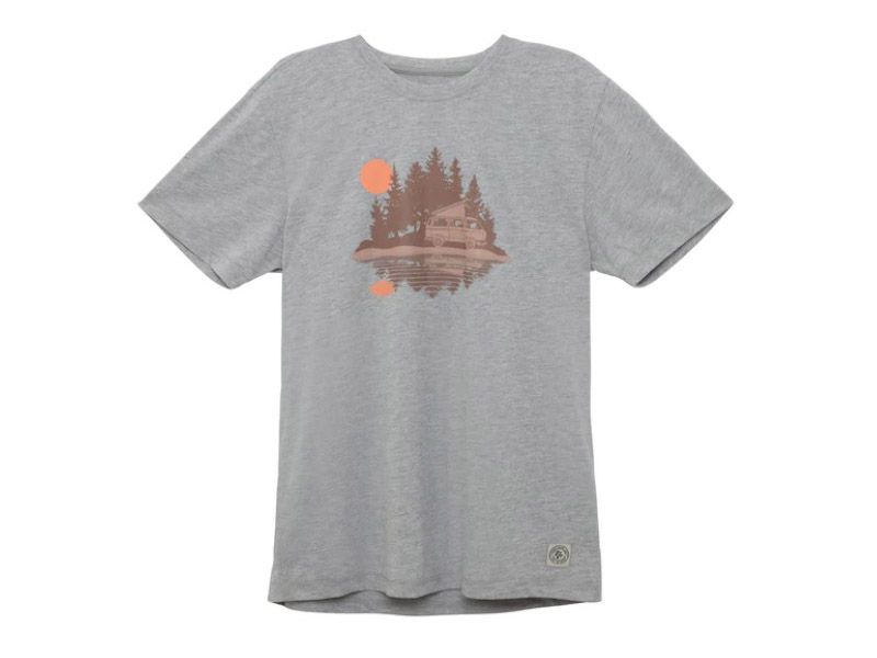 Van One Reflection Grey Herren T-shirt