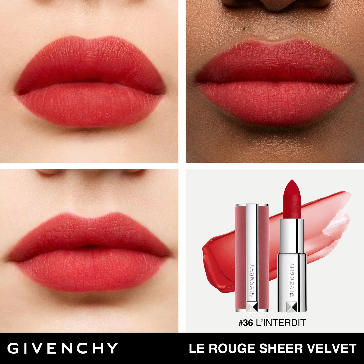 Le Rouge Sheer Velvet Lips - Rezervă - Ruj Mat, Ruj de Buz