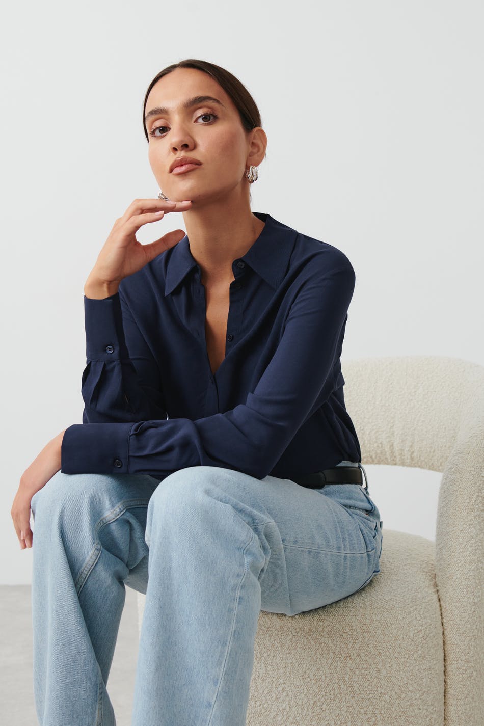 Viscose shirt