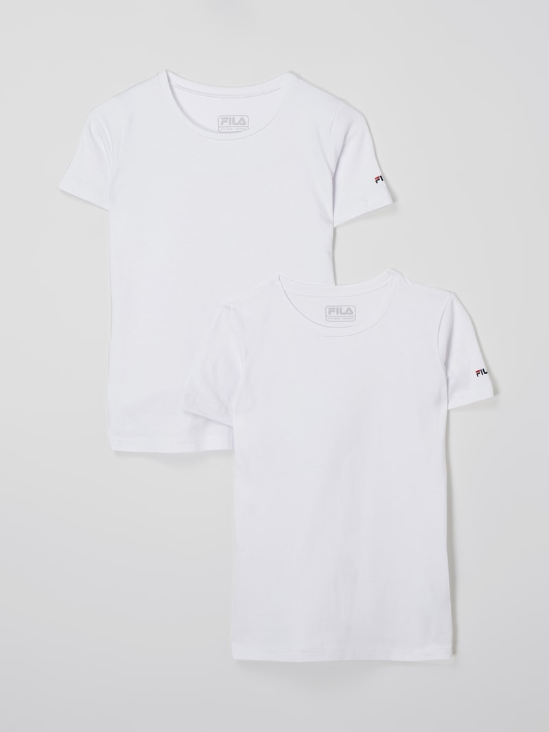 T-Shirt im 2er-Pack in weiß