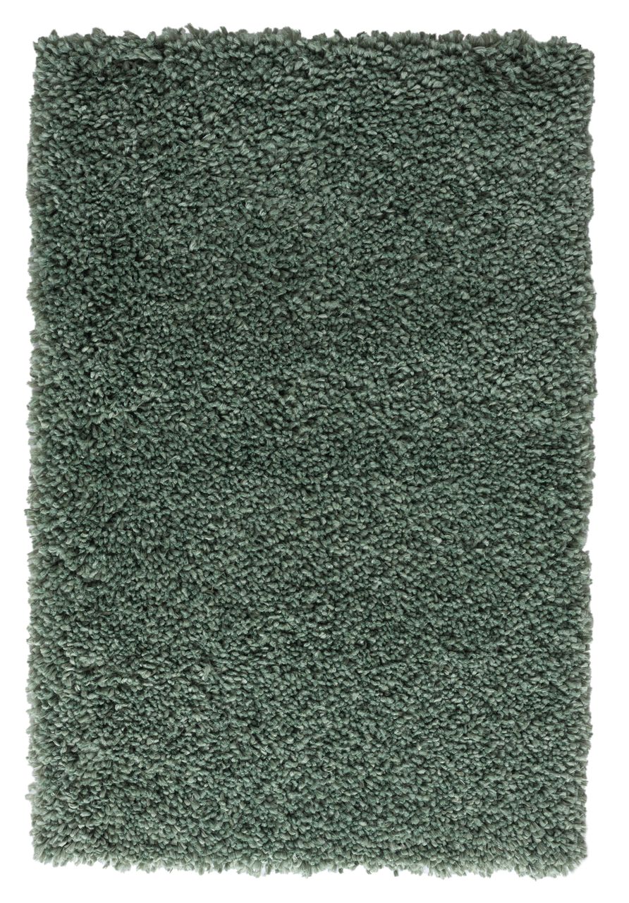 MyFlair Teppich Elodie, 60cm x 90cm, Farbe Hellgrün, rechteckig, Florhöhe 37mm
