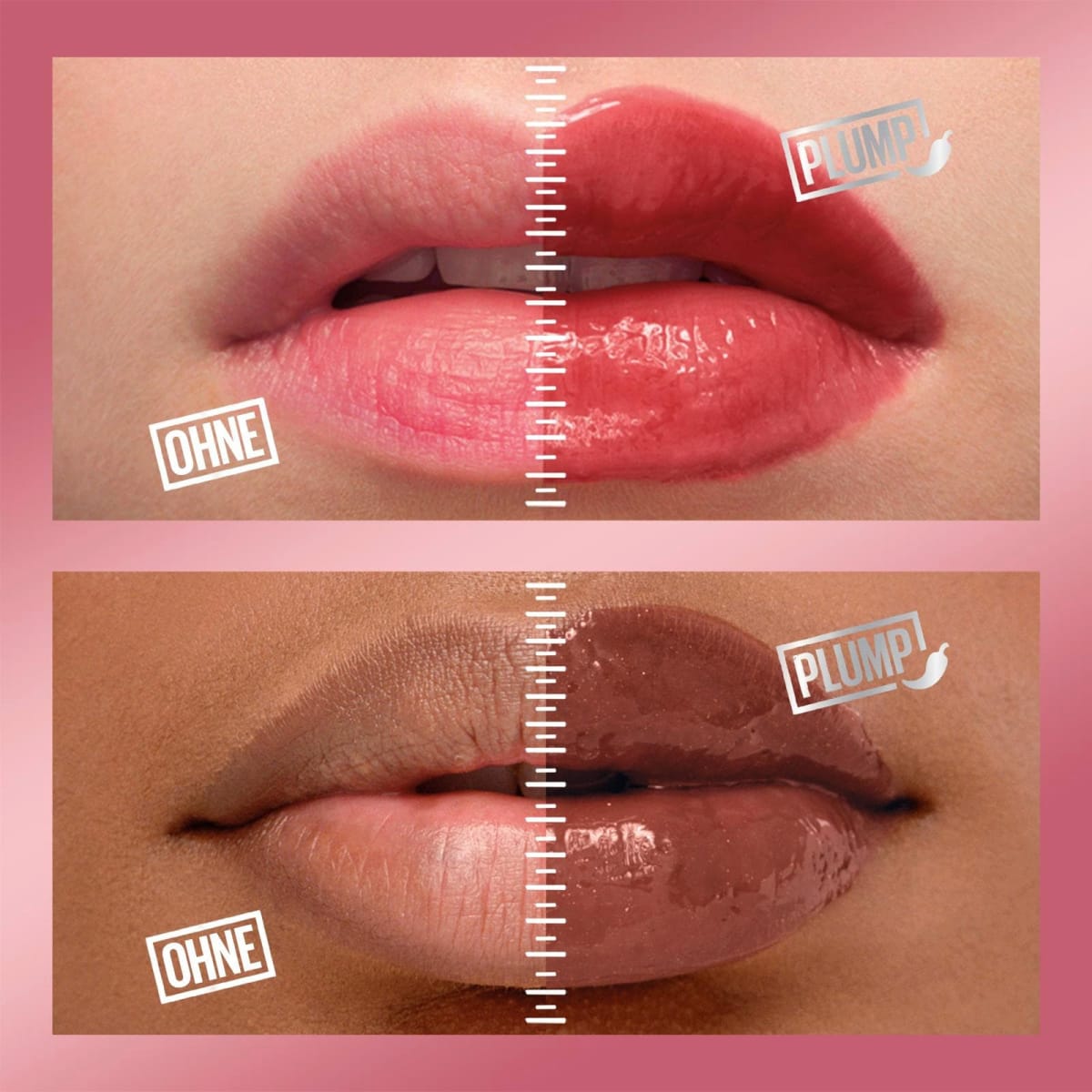 Lipgloss Lifter Plump 001 Blush Blaze, 5,4 ml