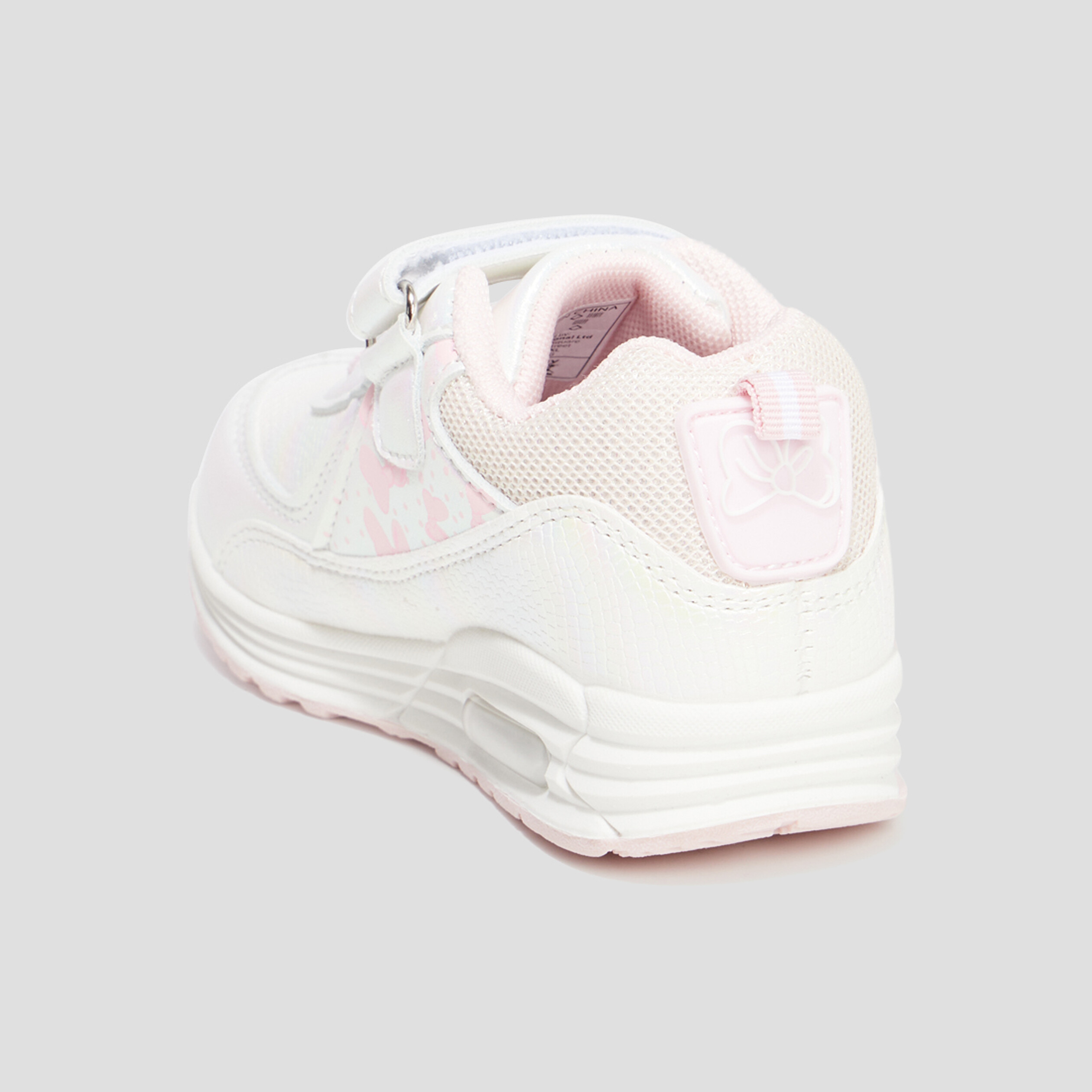 Baskets running lumineuses Minnie rose fille | La Halle