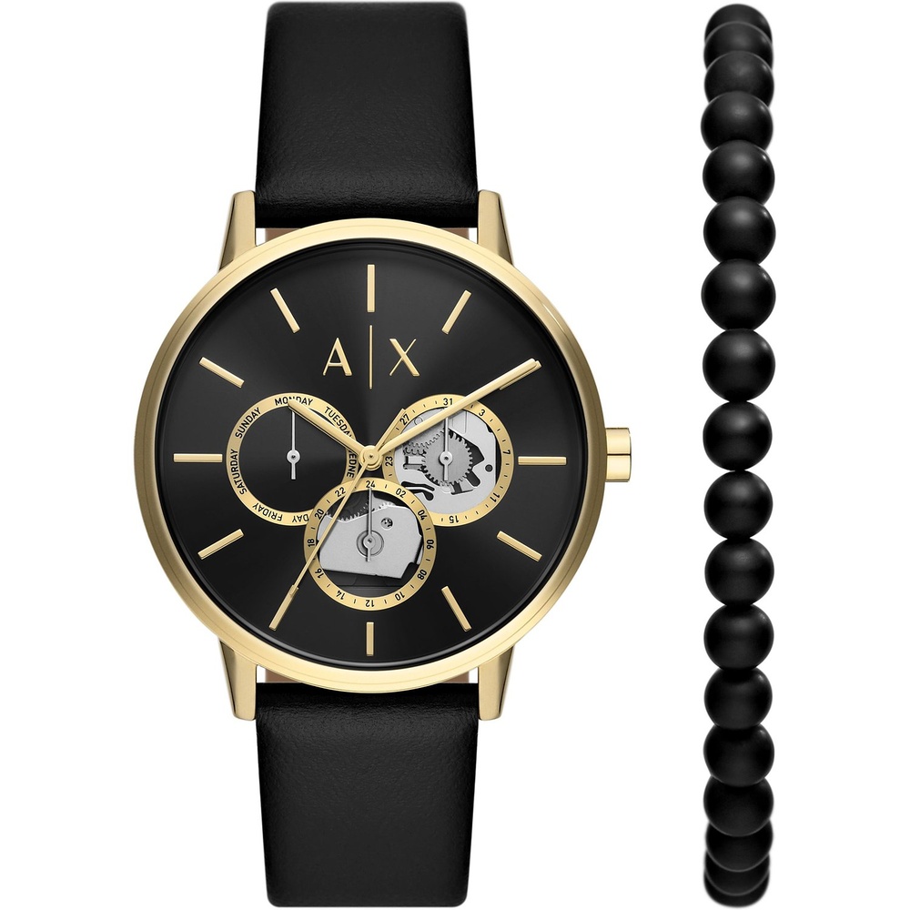 Armani Exchange Set de montres Acier inoxydable Bijoux