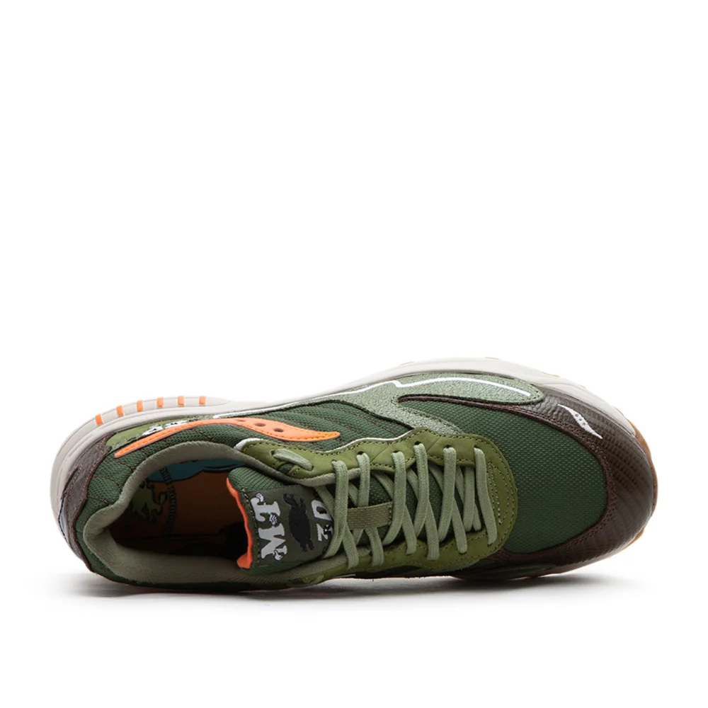Saucony x Maybe Tomorrow 3D Grid Hurricane Tortoise S70682-1 / grün