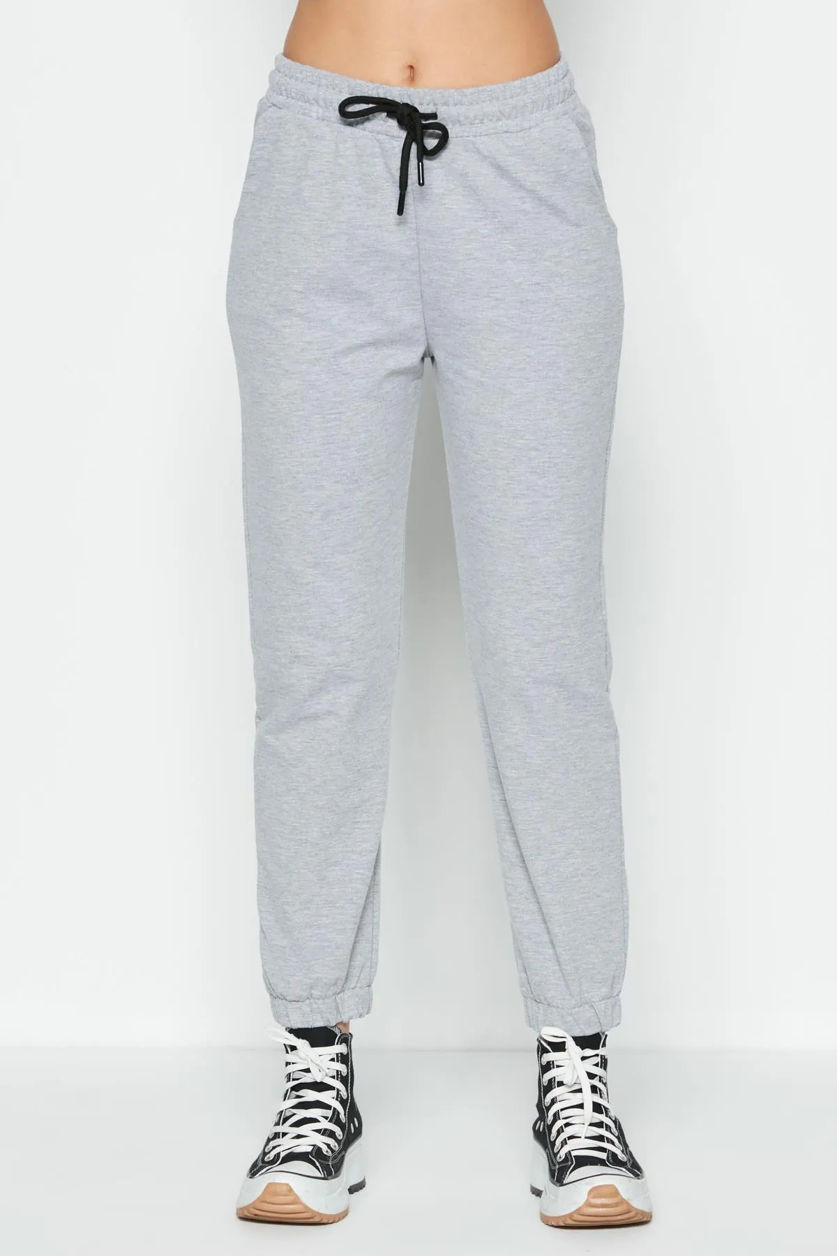 C&City  Basic Jogger-Jogginghose 734 Grau