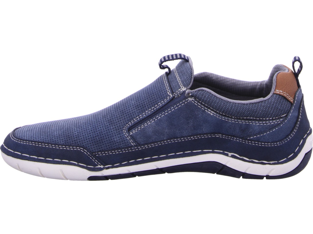 WESTLAND Komfort Slipper blau