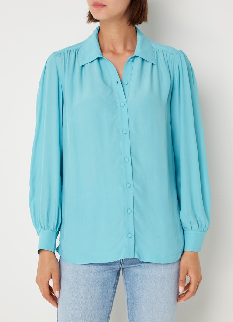 Fifth House  Shell blouse met pofmouw