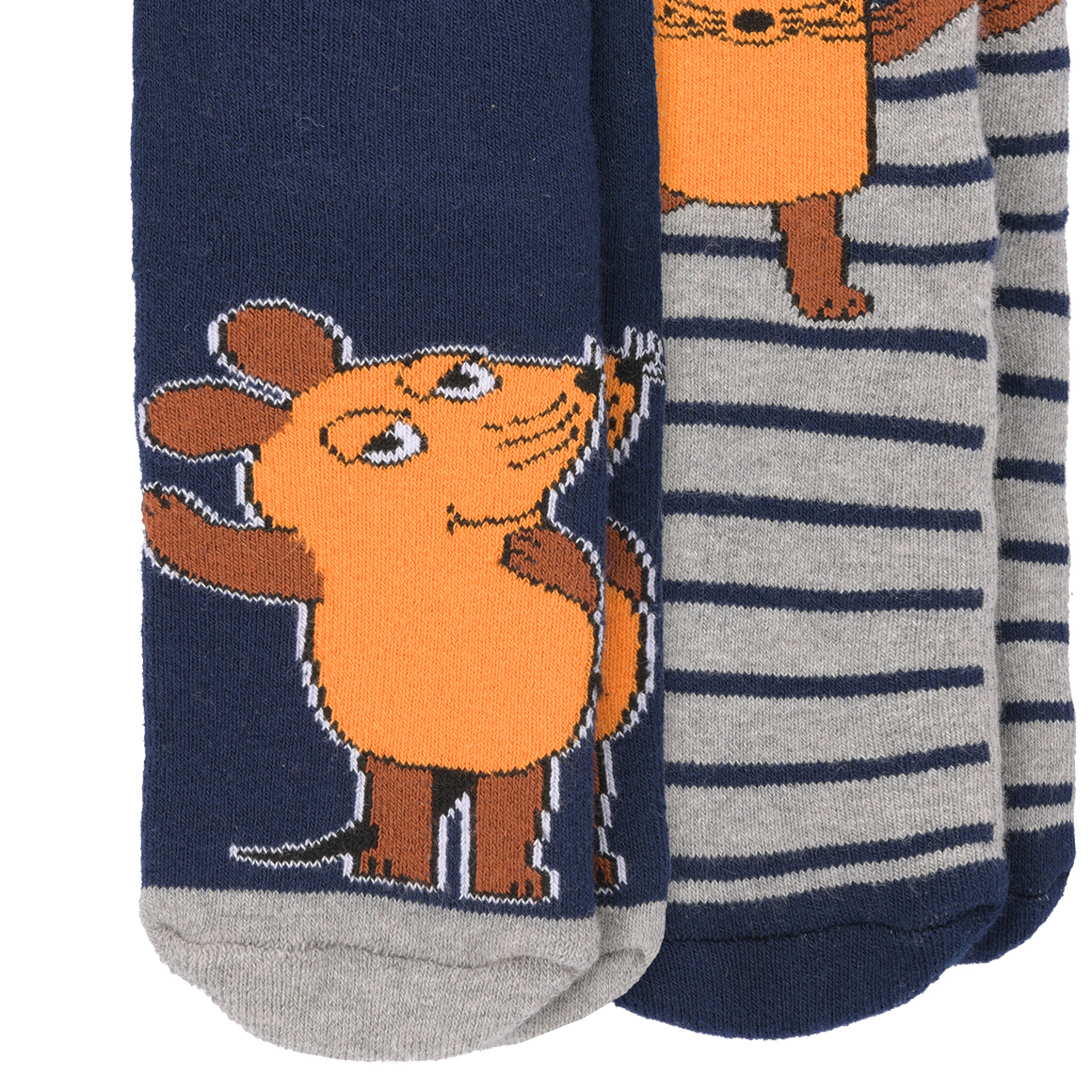 2 Paar Die Maus Stoppersocken im Set