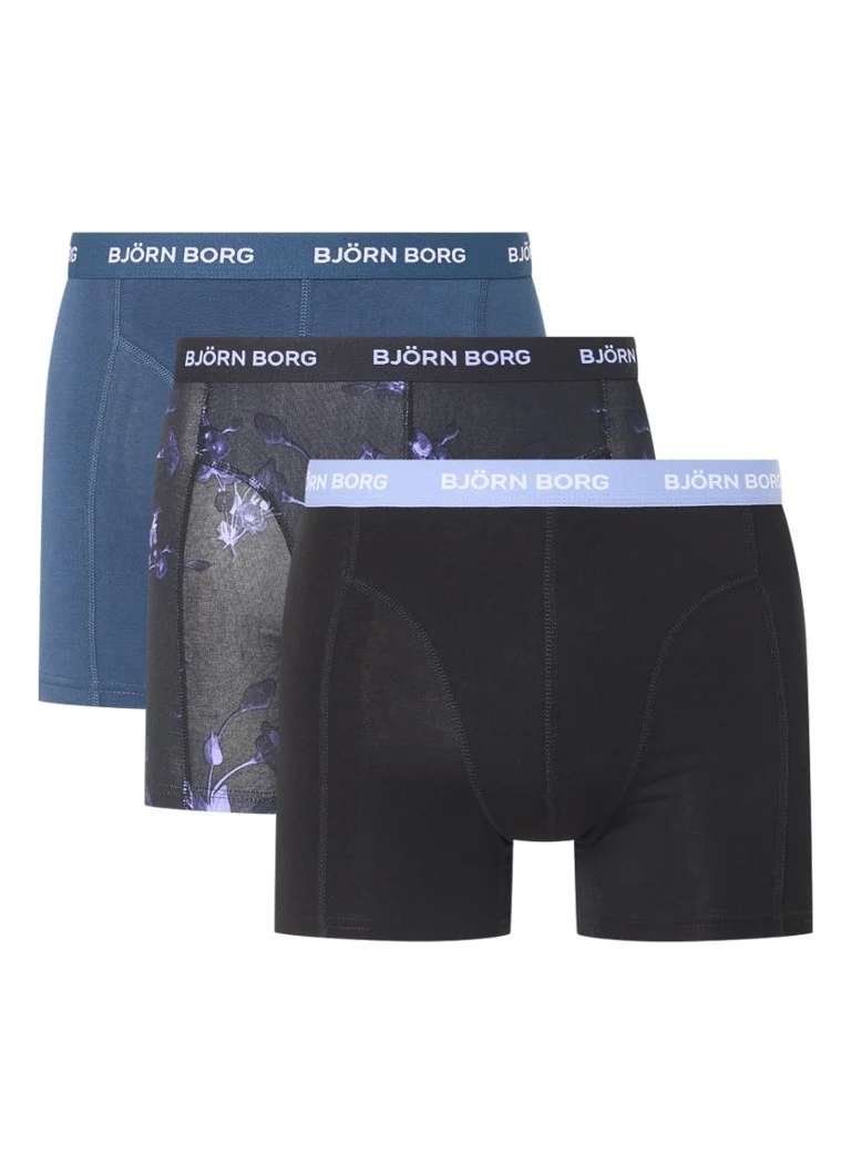 Boxeri cu logo Björn Borg, set de 3