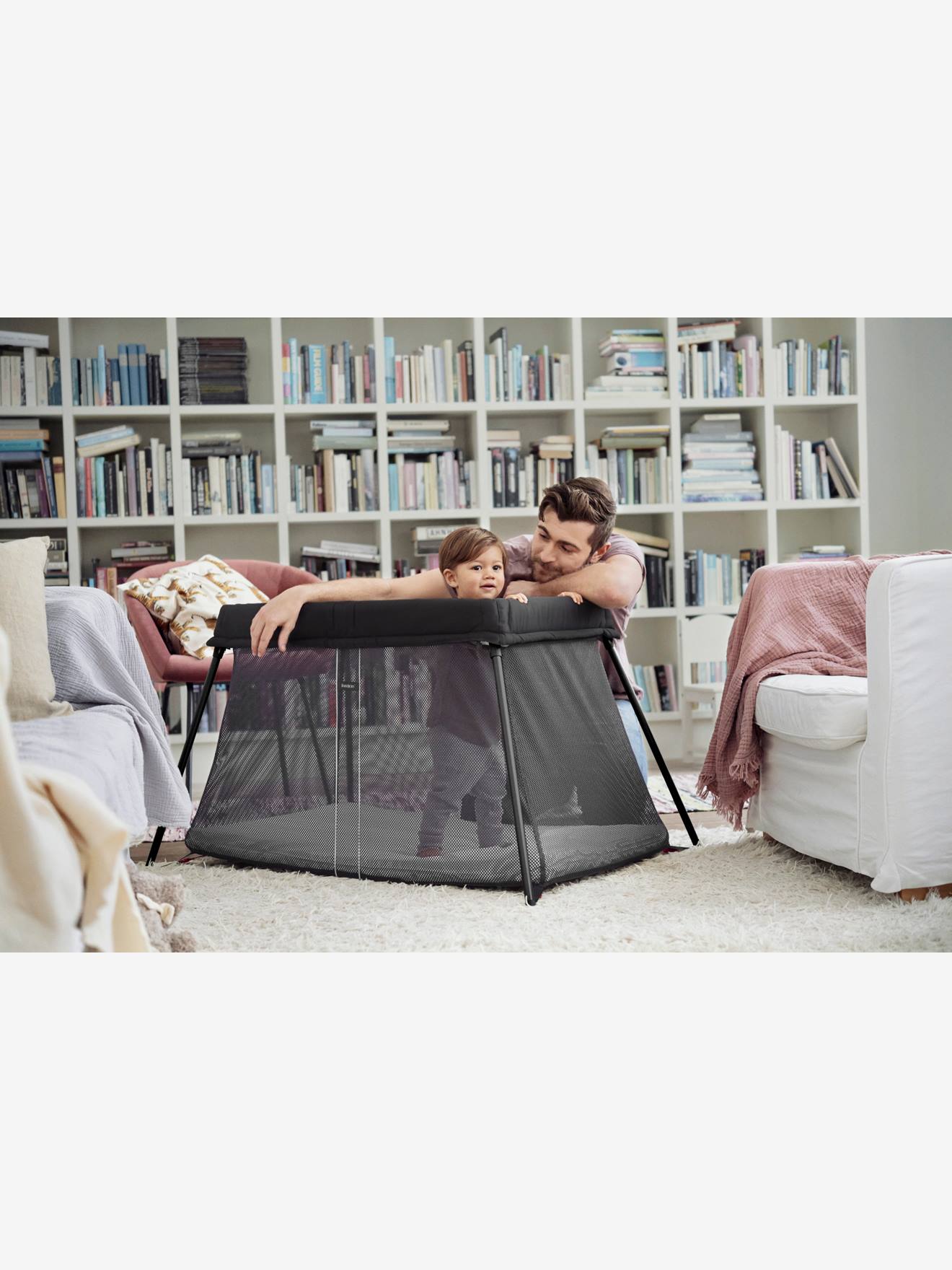 Baby bjorn Baby Reisebett LIGHT BABYBJÖRN - silber