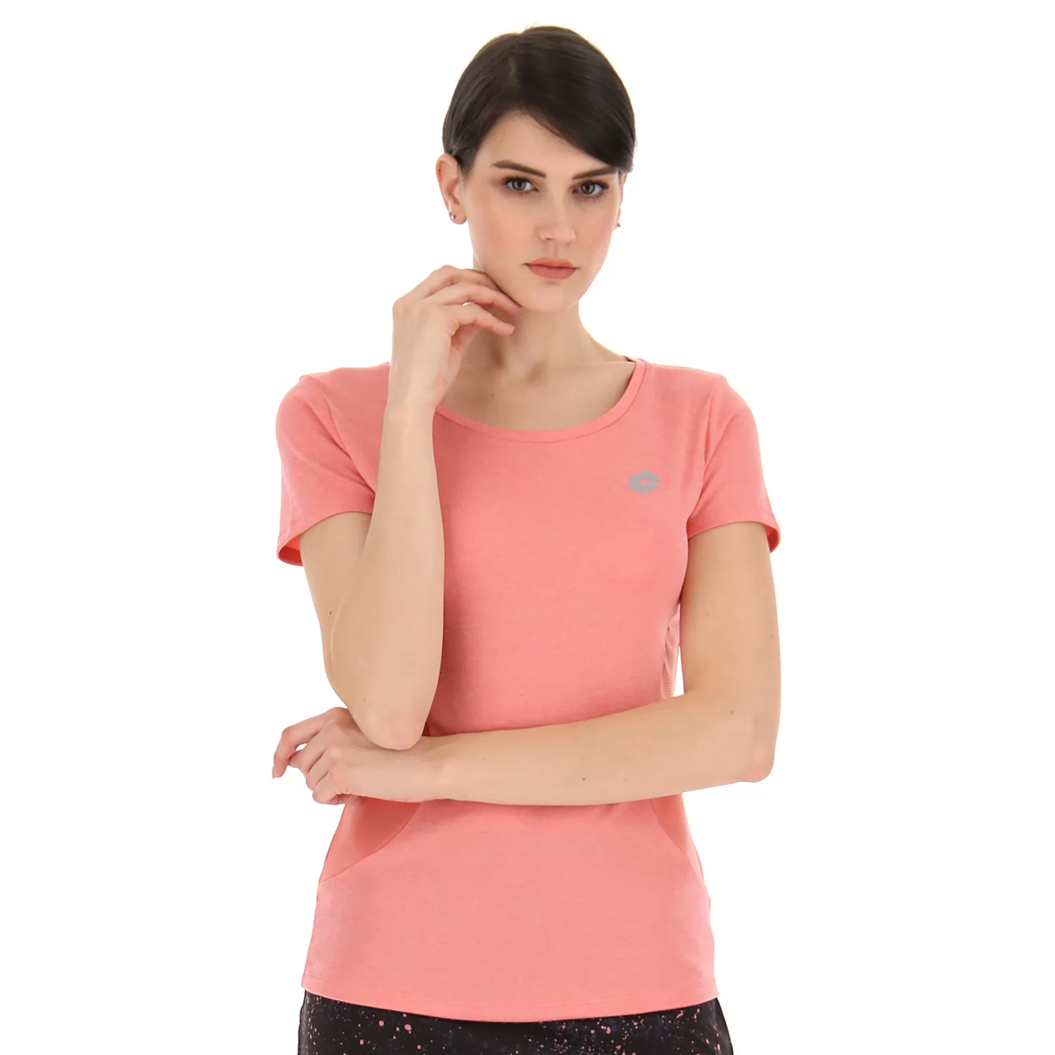 BĚŽECKÉ TRIČKO RUN FIT W TEE MEL TEA ROUGE