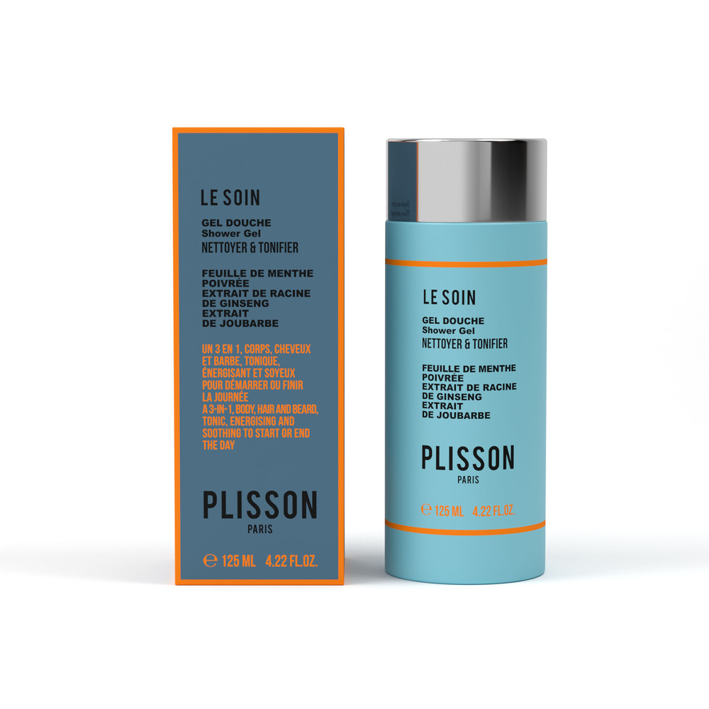plisson 1808 Gel Douche 3-en-1 Shampoing Douche