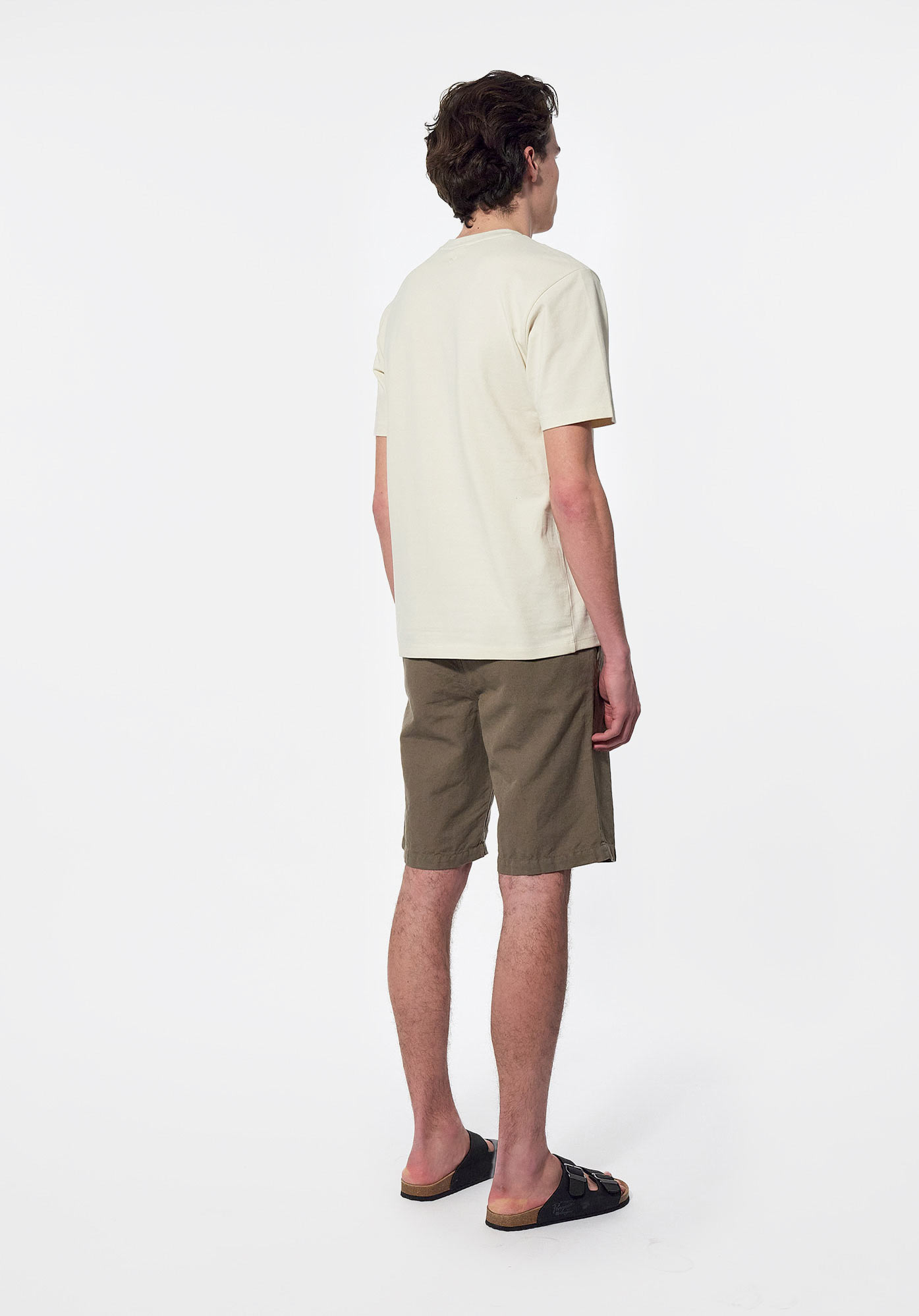 CARNO  T-shirt écru Homme en 100% coton bio
