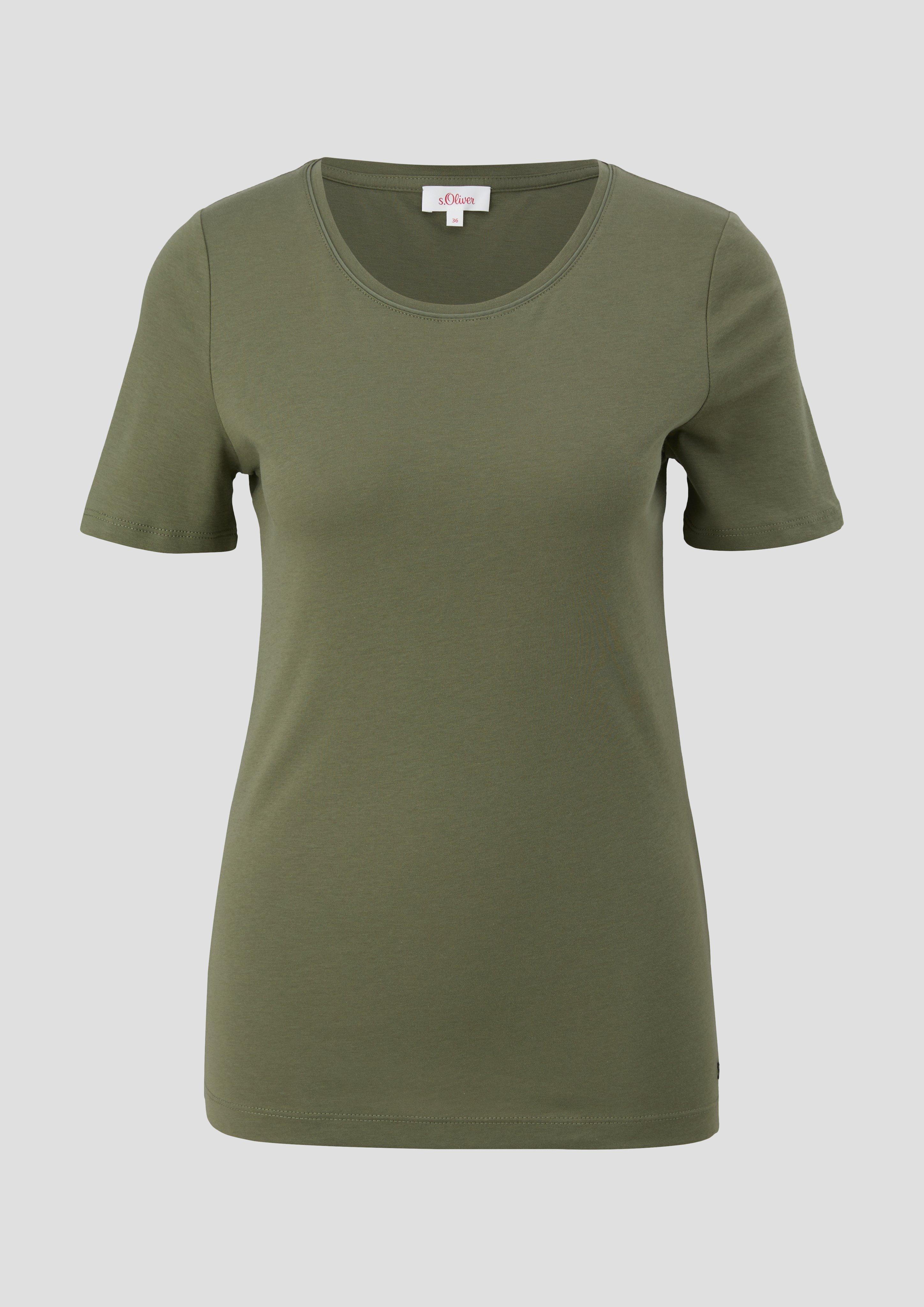 Jerseyshirt mit Rundhalsausschnitt  04.899.32.7187-7928