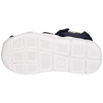KangaROOS K Mini Flat Sandale in blau