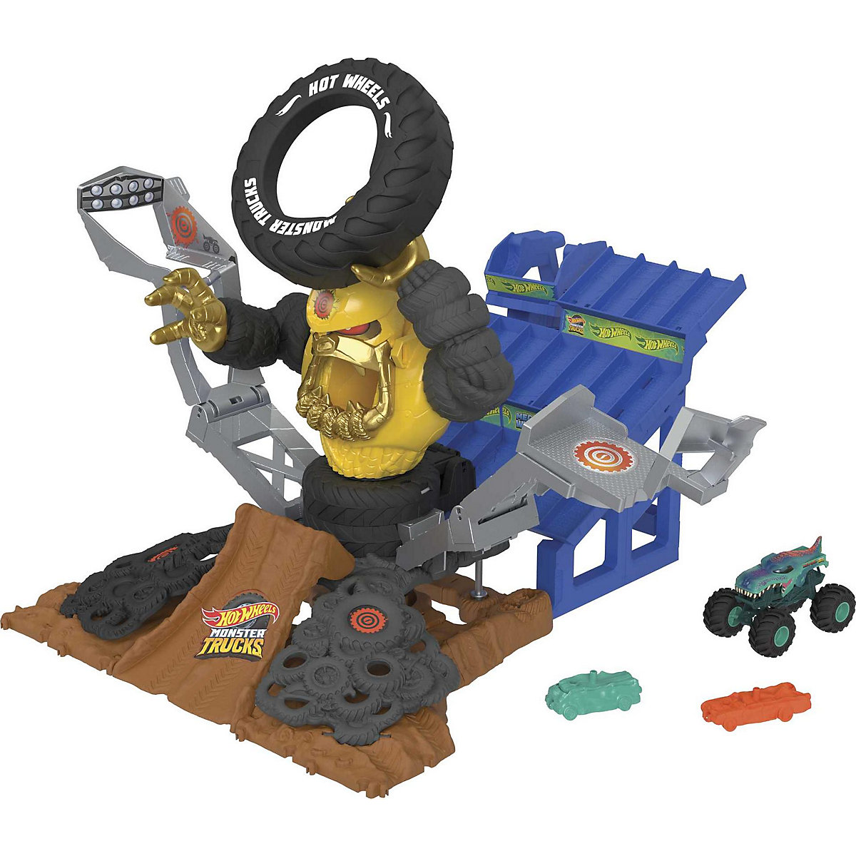 Hot Wheels Monster Trucks MEGA Wrex v. Crushzilla