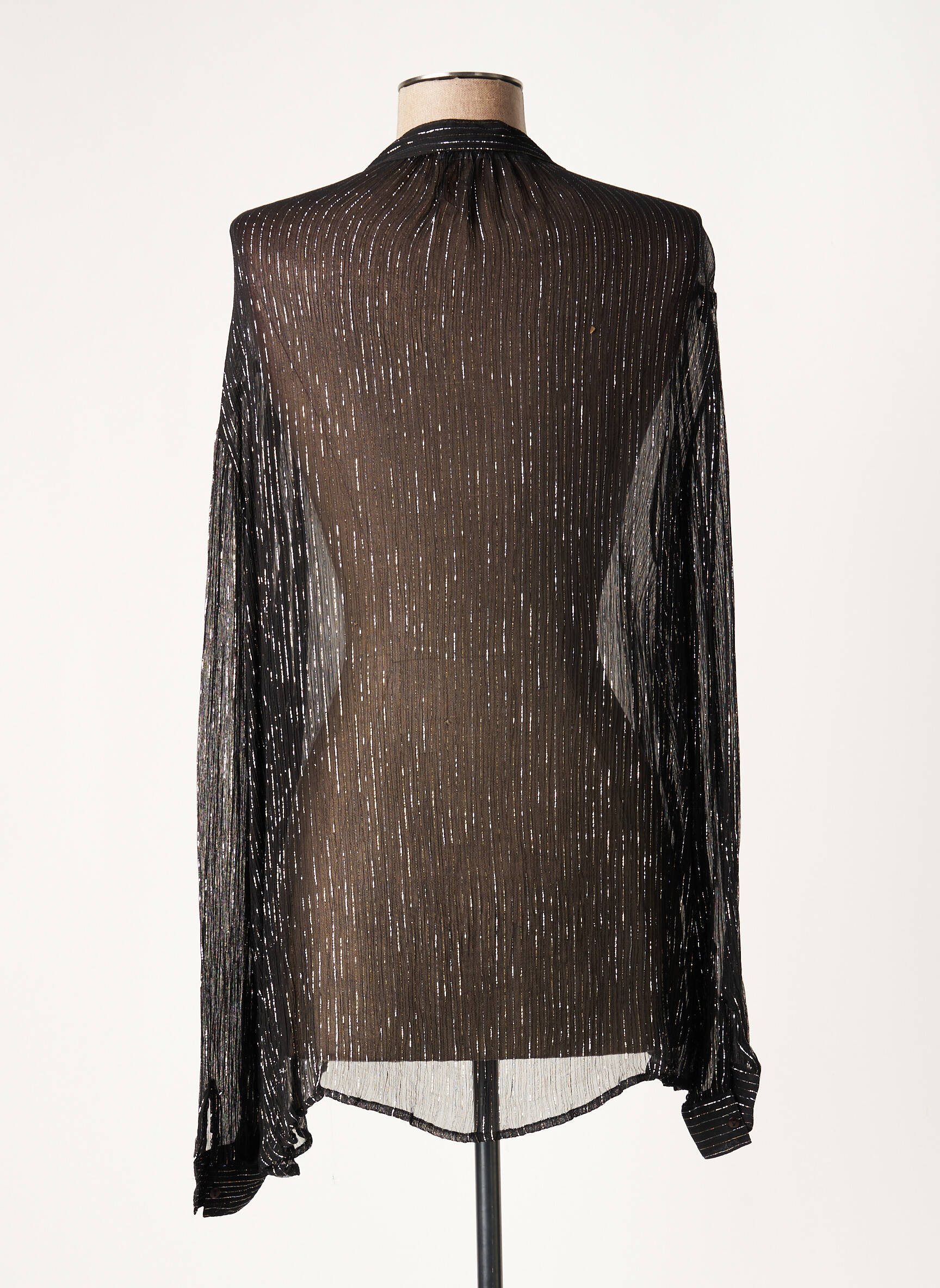 Lauren Vidal Tuniquemanchelongue Femme couleur noir