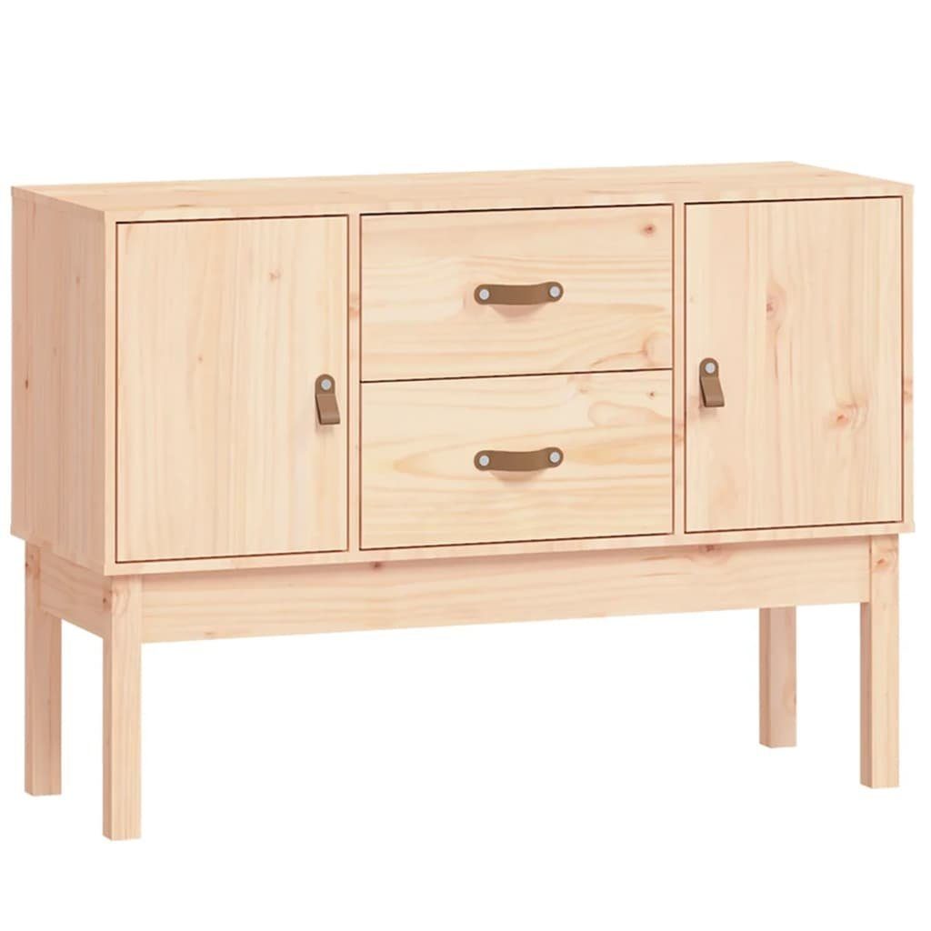 vidaXL Sideboard Sideboard 110x40x78 cm Massivholz Kiefer (1 St)