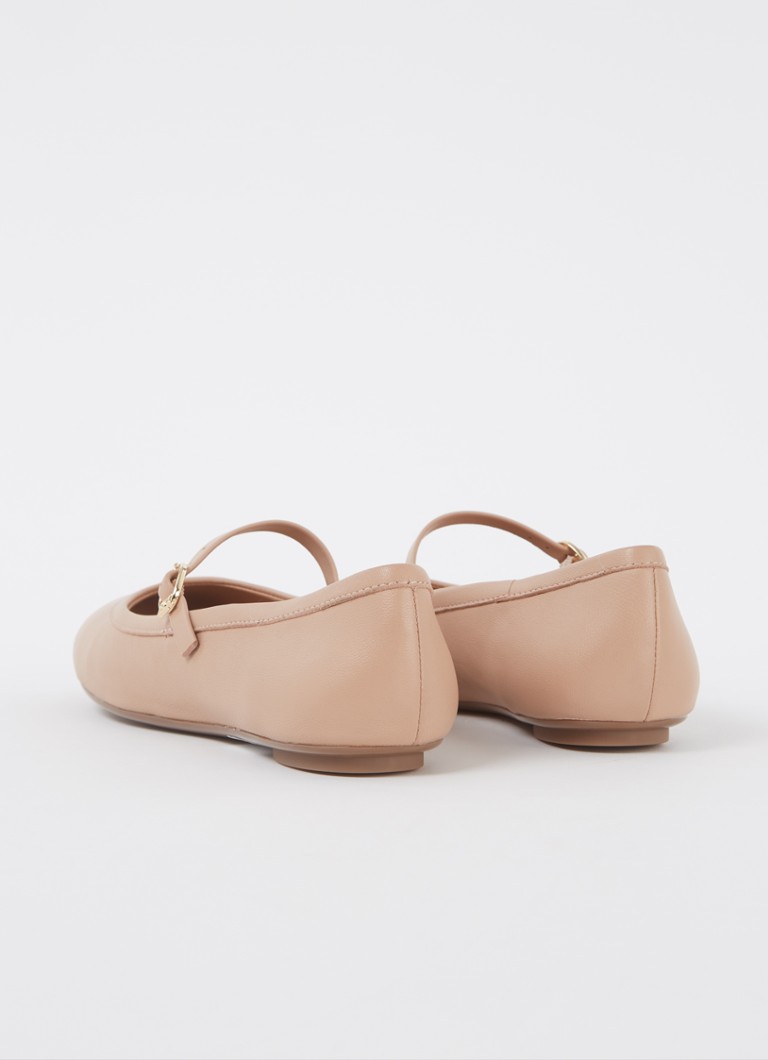 Dune London Heida ādas balerīna