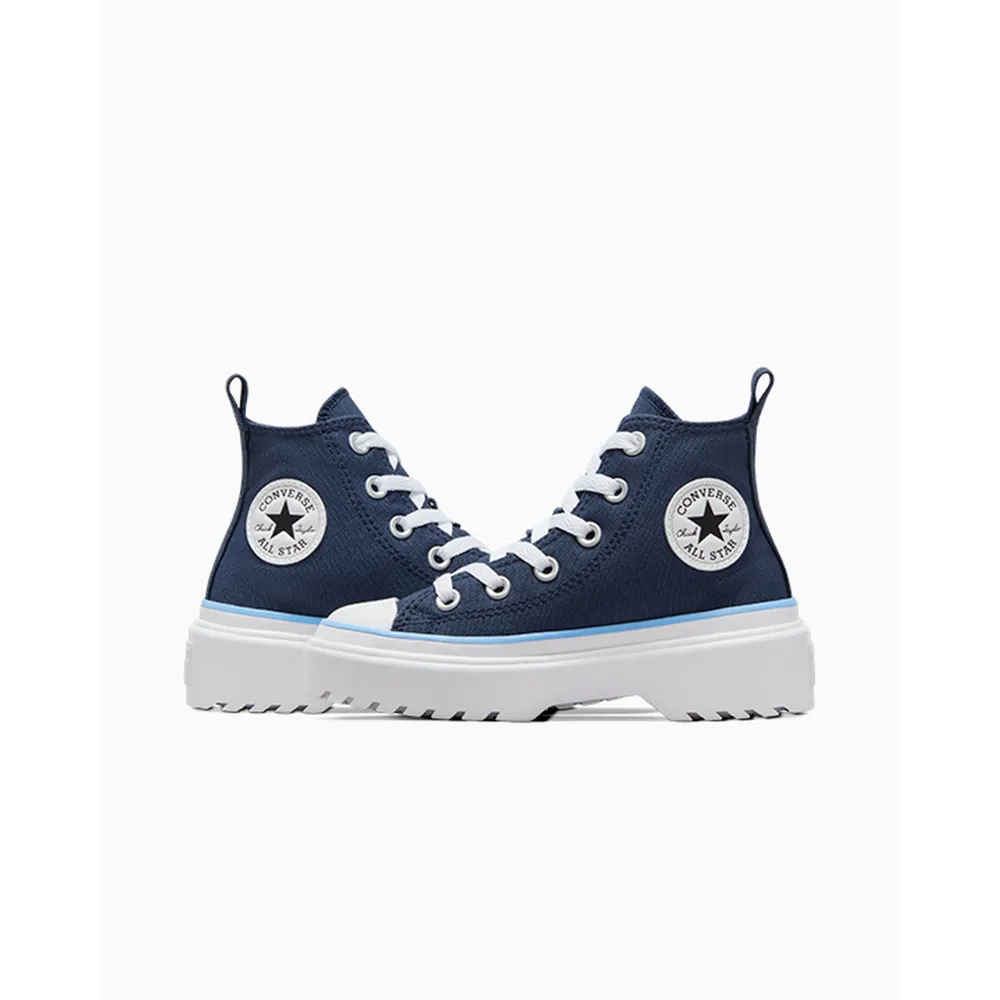 Converse Chuck Taylor All Star Lugged Lift Platform Easy On Floral Embroidery A06343C / blau