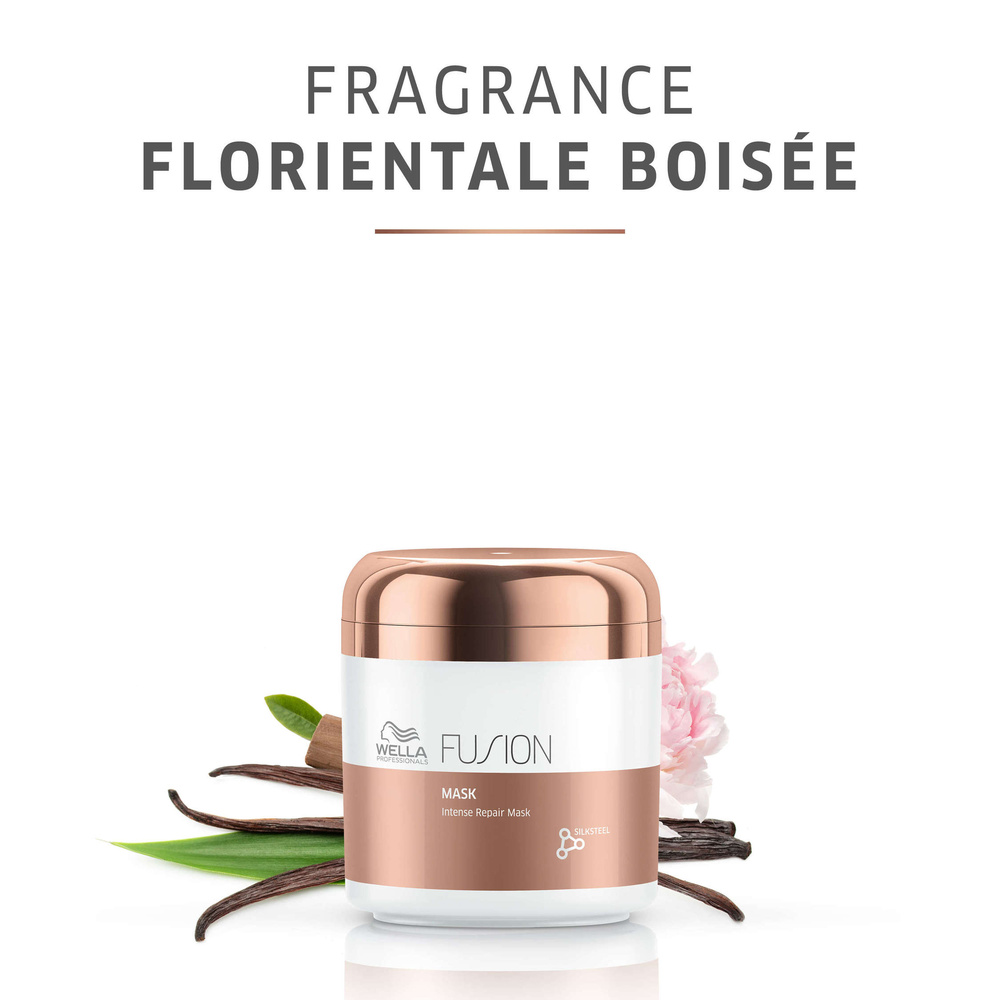 Wella Fusion Intense Repair Masque réparationintense Masque capillaire professionnel pour cheveux abîmés