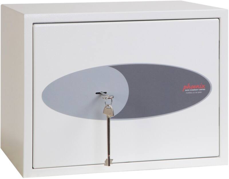 Phoenix Sicherheitsafe Schlüsselverriegelung Fortres s1182K 450 x 350 x 550 mm Weiß